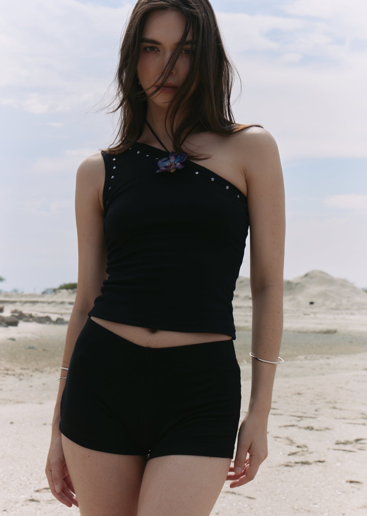 Mini tiny shorts - Super black