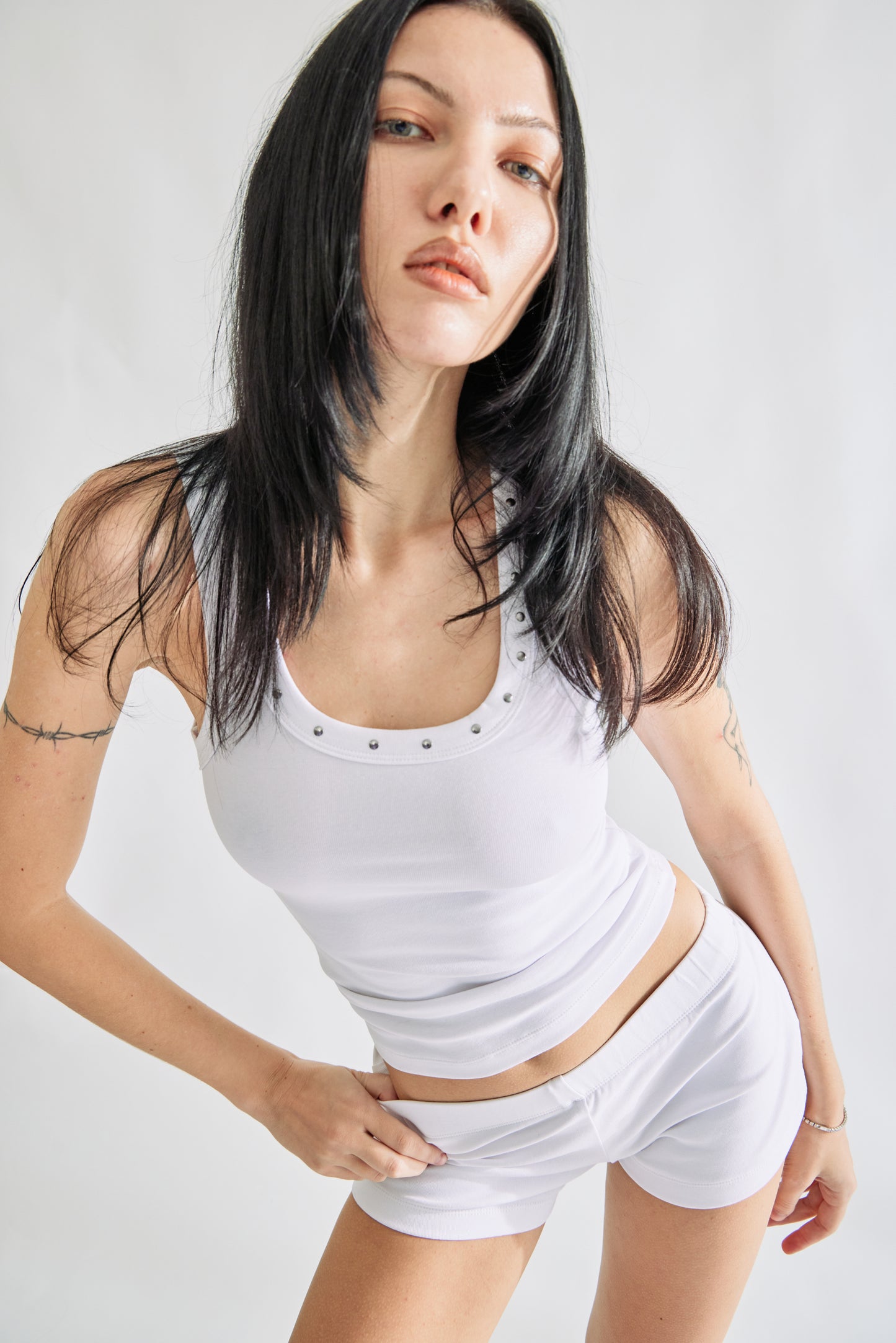 Mini tiny shorts - Sea salt