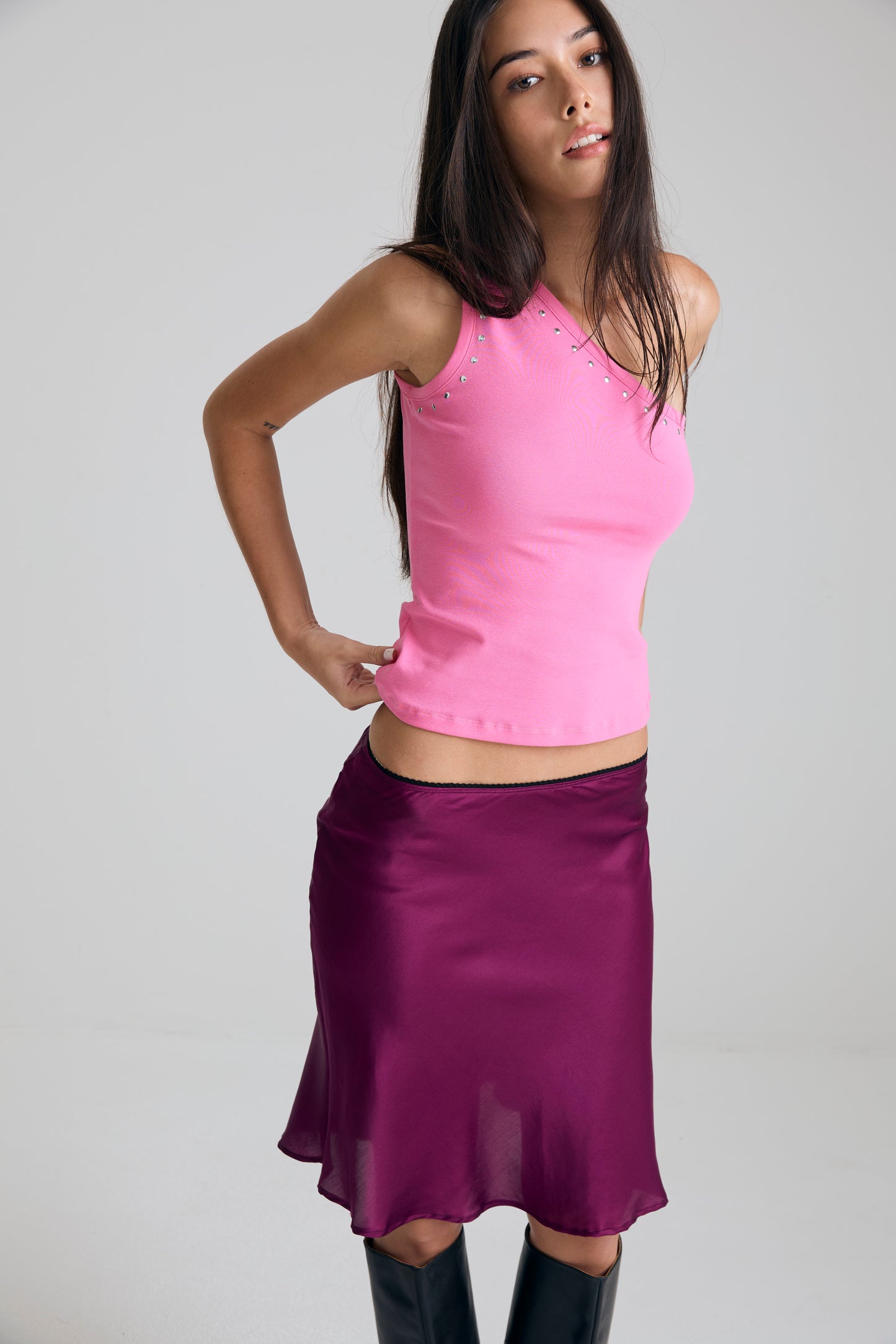70s one shoulder top - doll