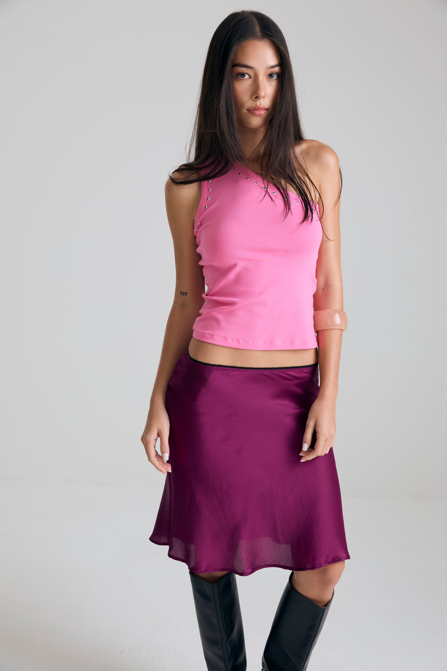 70s one shoulder top - doll