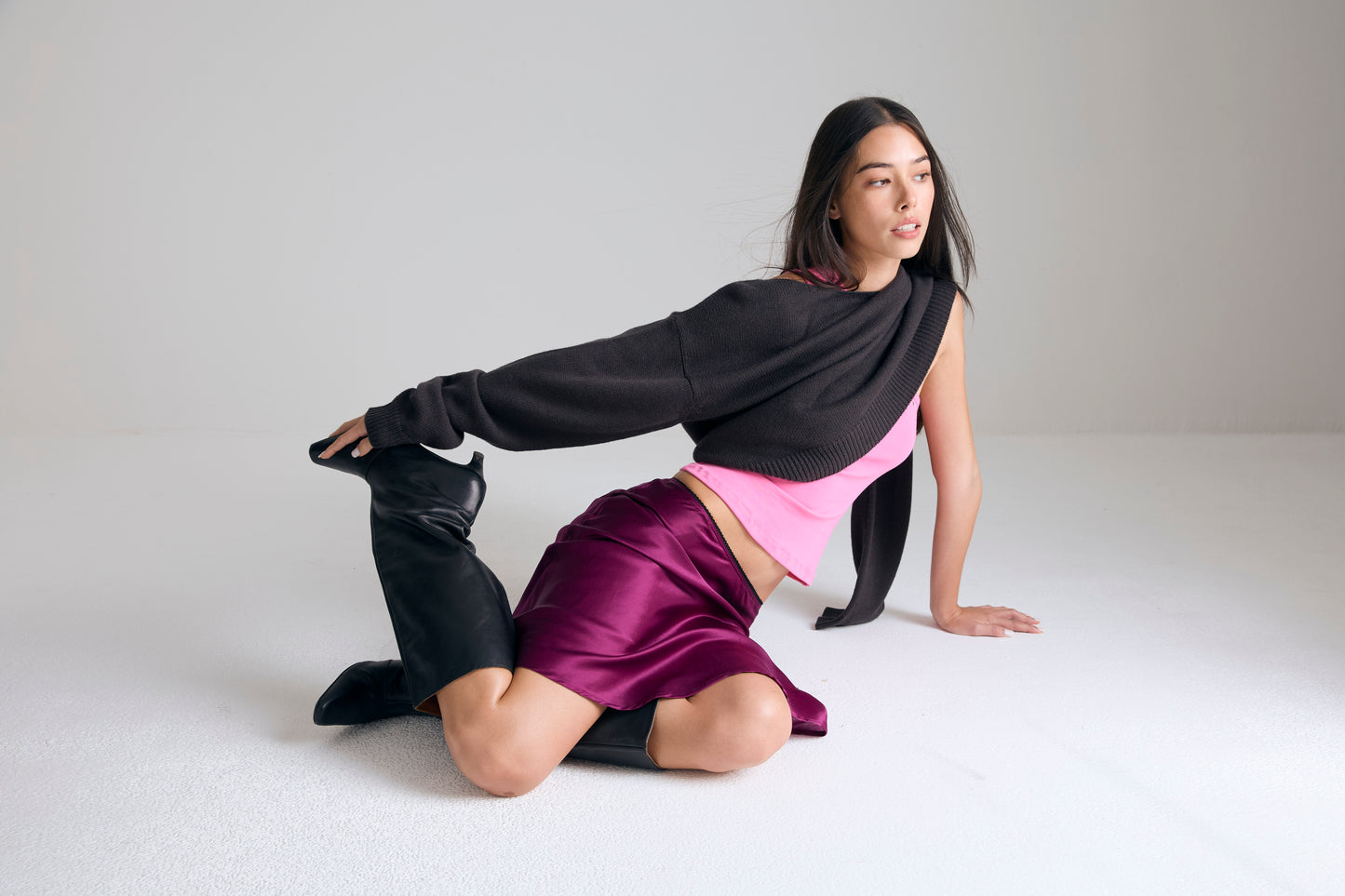 70s one shoulder top - doll