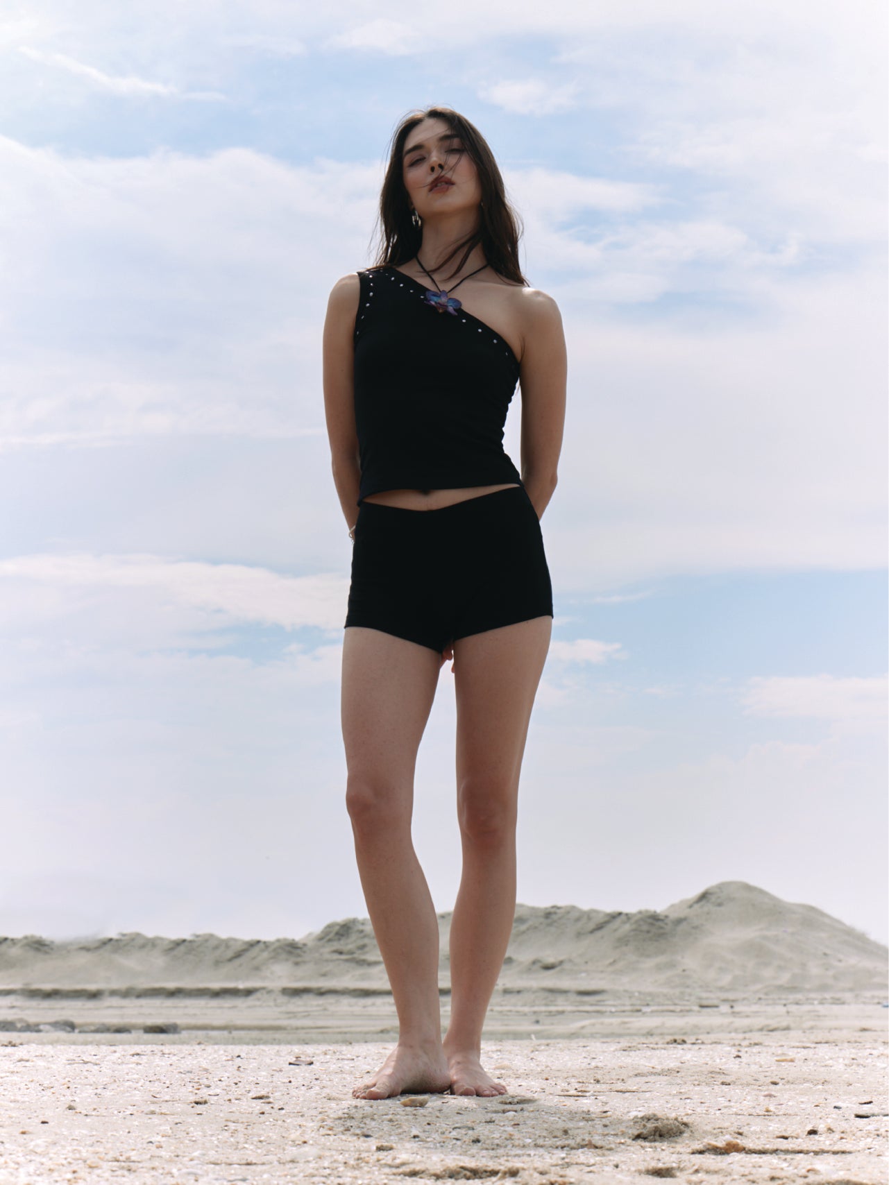 Mini tiny shorts - Super black