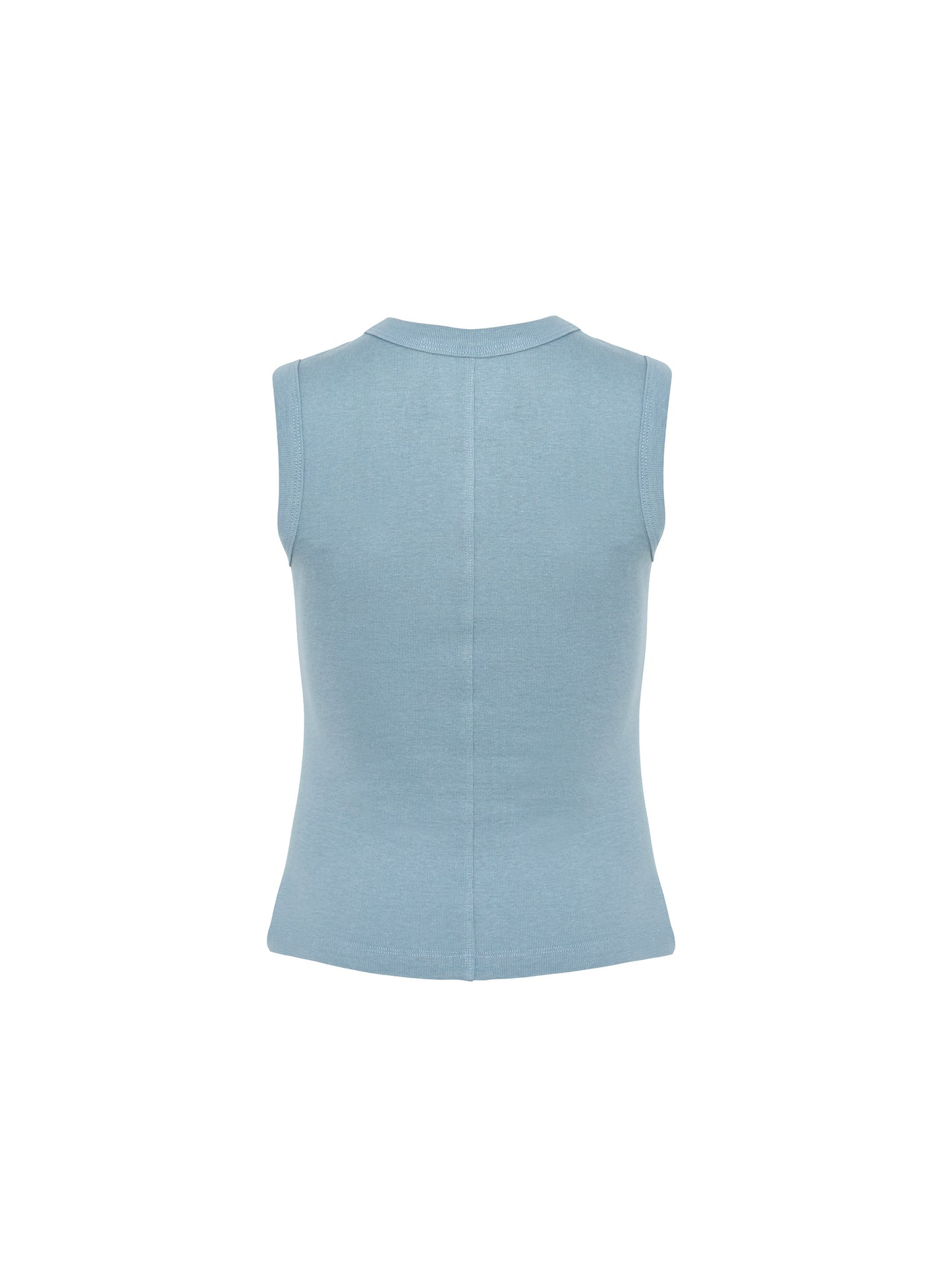 Sleeveless classic tee - Arctic