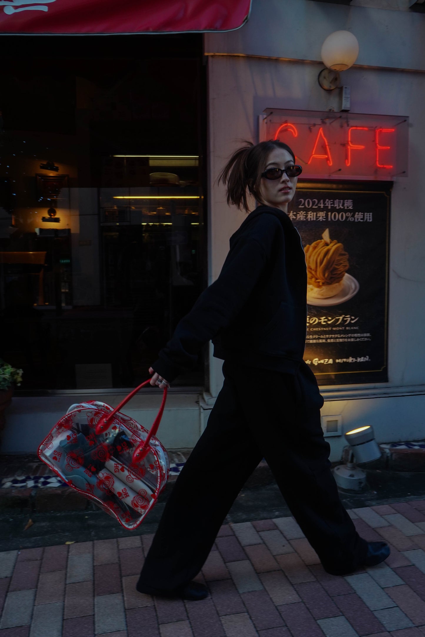 CLASSIC FLEECE STRAIGHT SWEATPANT - BLACK