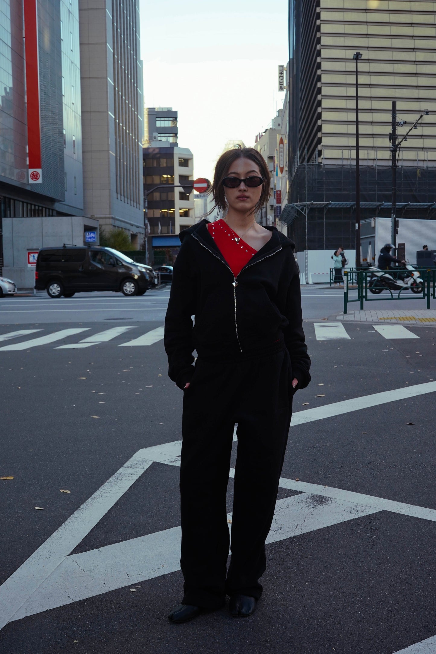 CLASSIC FLEECE STRAIGHT SWEATPANT - BLACK