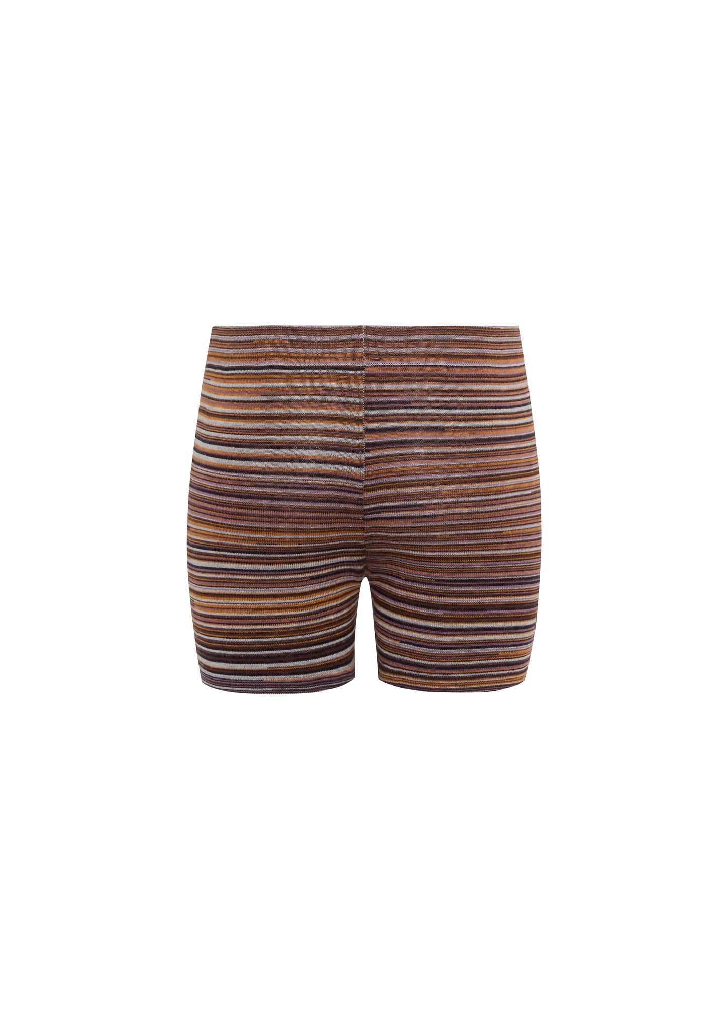 The Striped Knitted Shorts - Winter