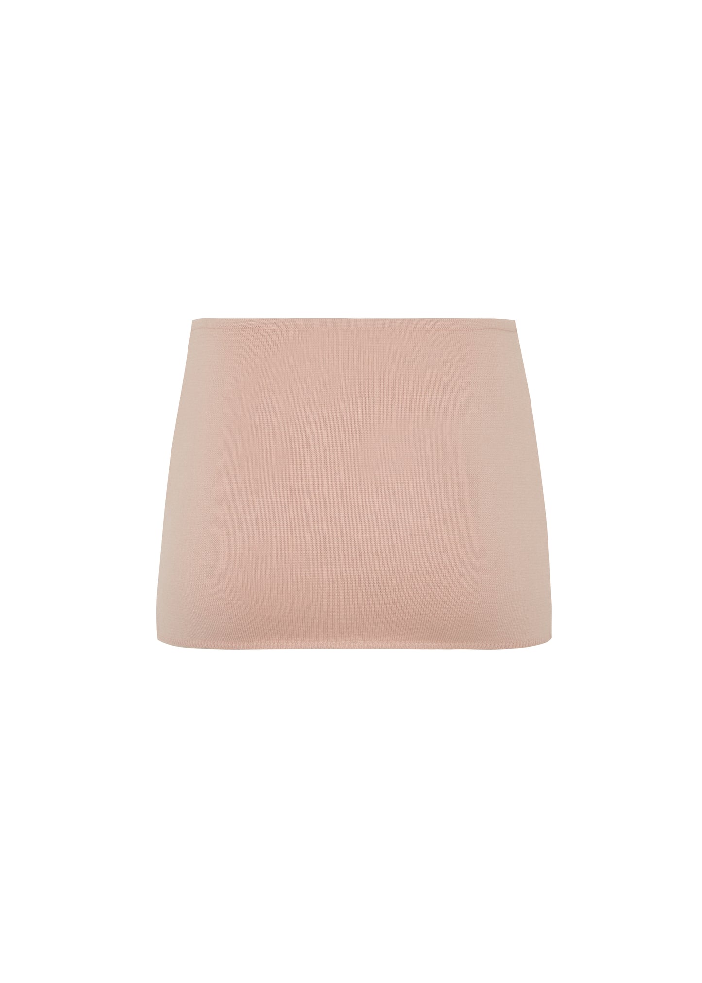 Knit Mini Skirt with Emoji Cut-Outs - Hana