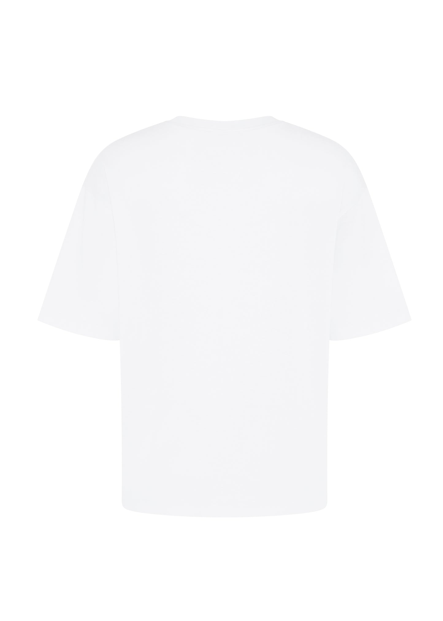 OVERSIZED SUMMER GRAPHIC T-SHIRT - WHITE