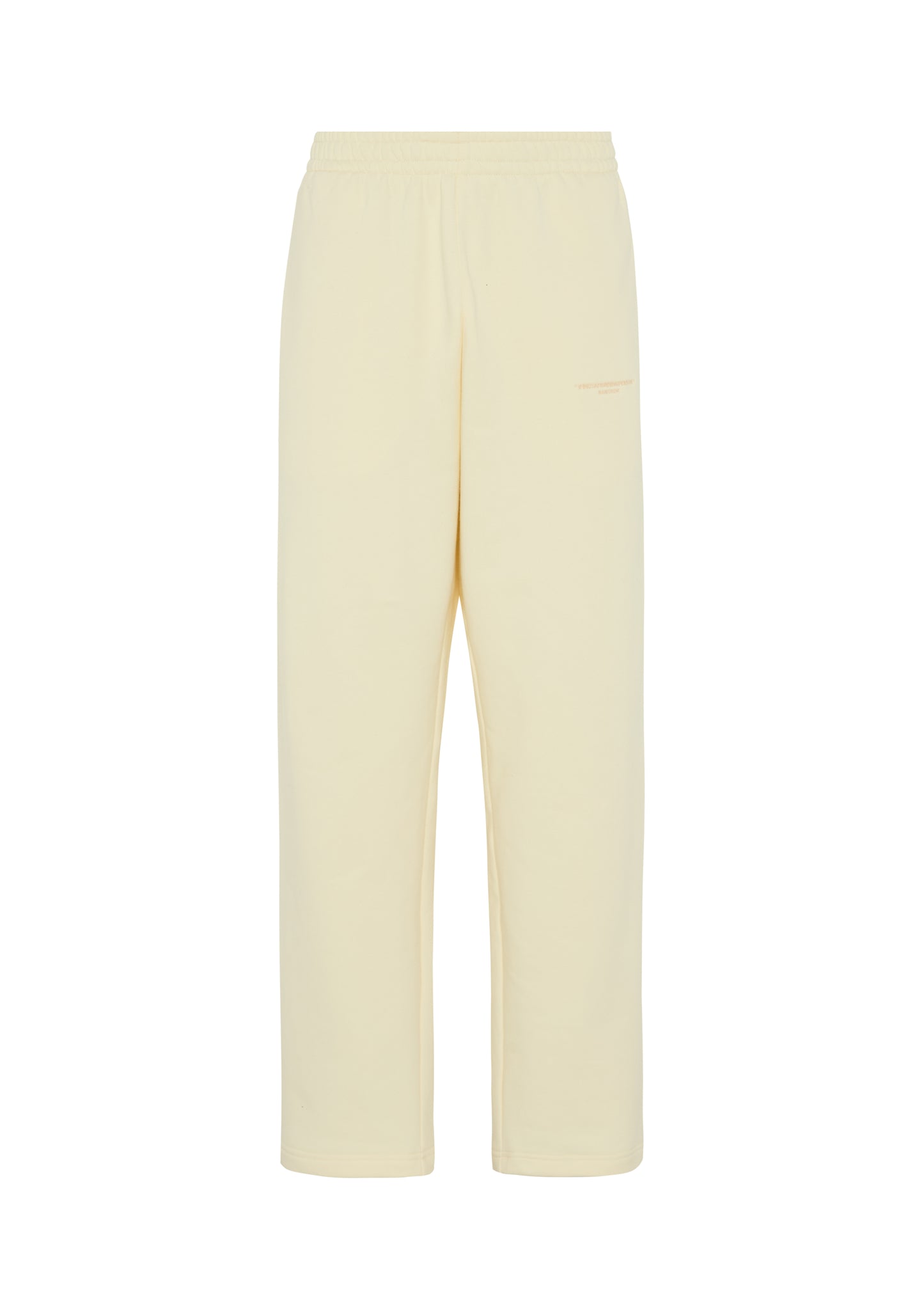 CLASSIC FLEECE STRAIGHT SWEATPANT - SOFT CREAM