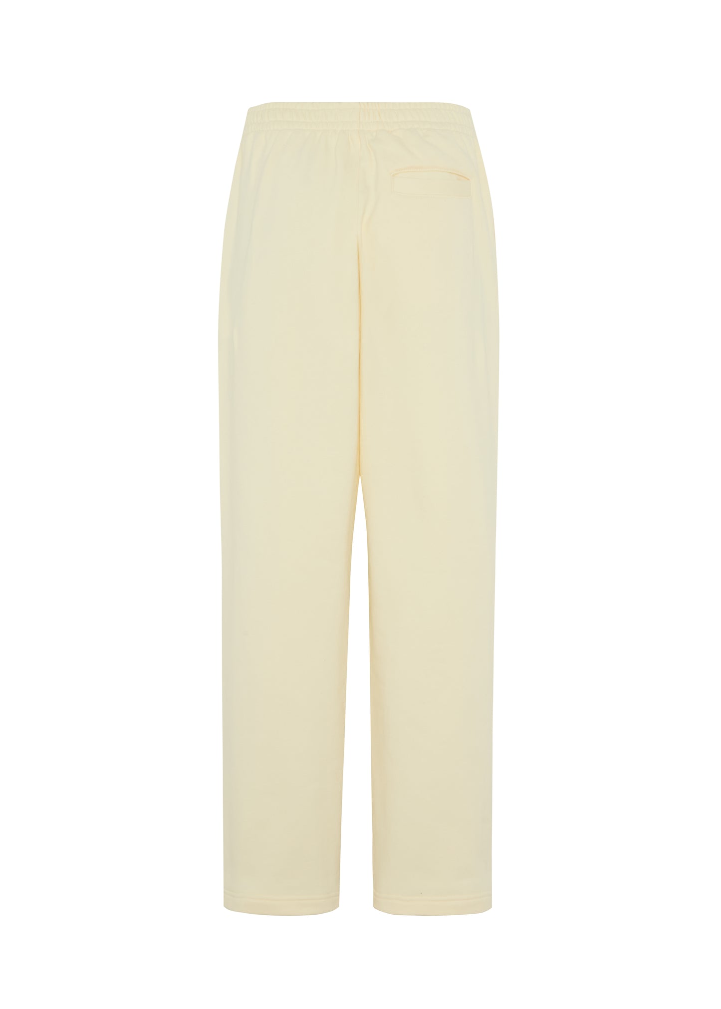 CLASSIC FLEECE STRAIGHT SWEATPANT - SOFT CREAM
