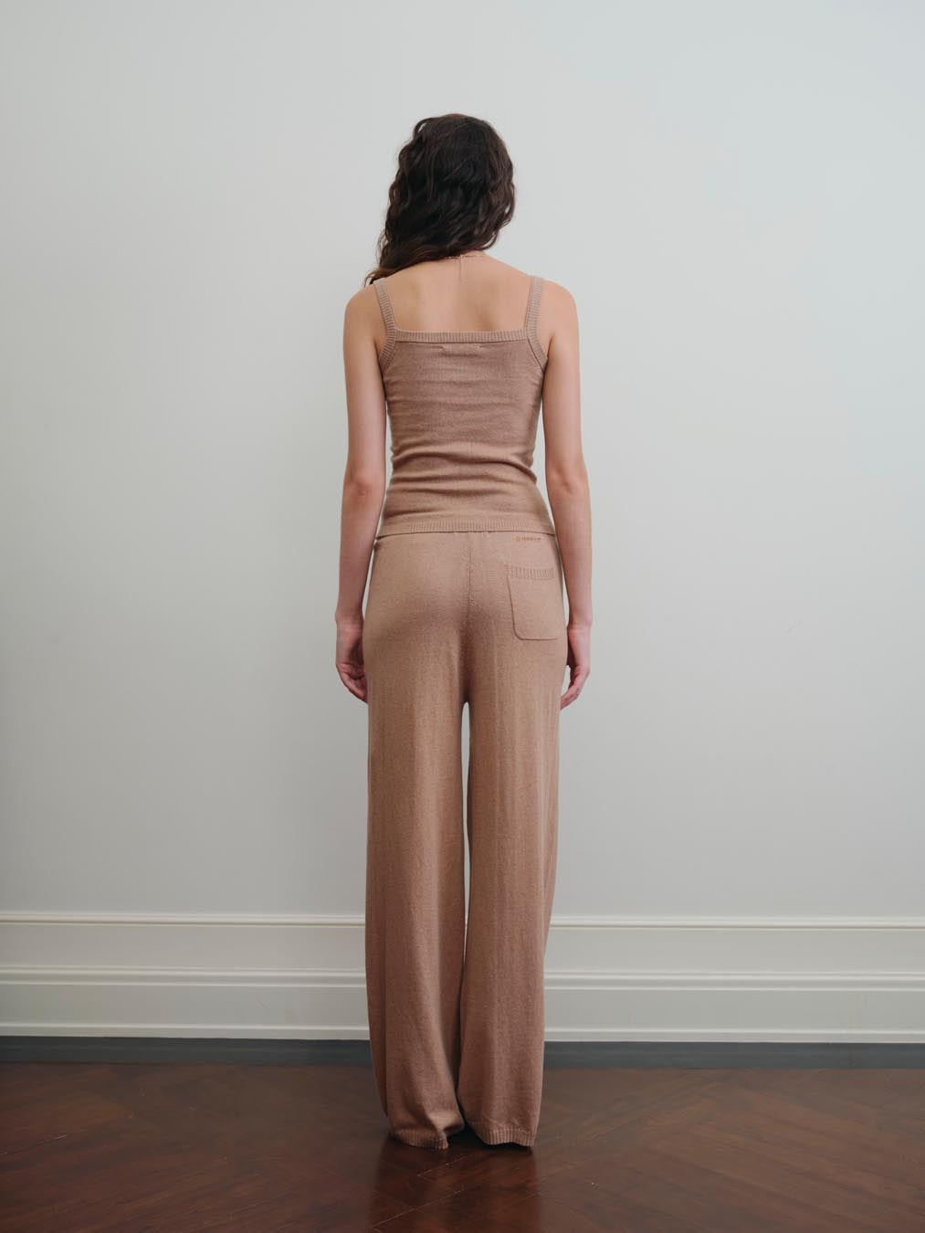 COZY KNIT PANTS- CINNAMON