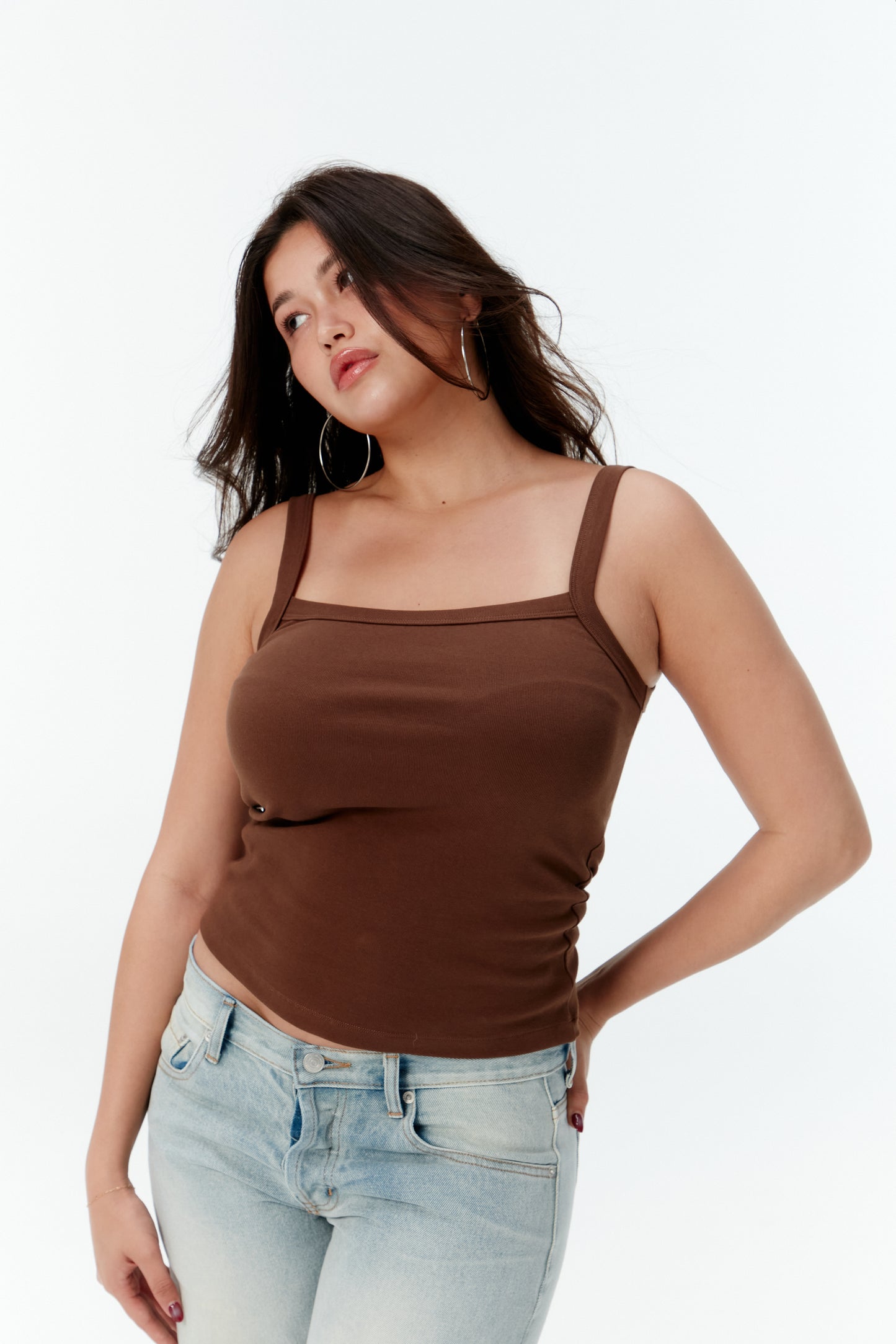 IMNOT BASIC CLASSIC CAMI TOP - TIRAMISU