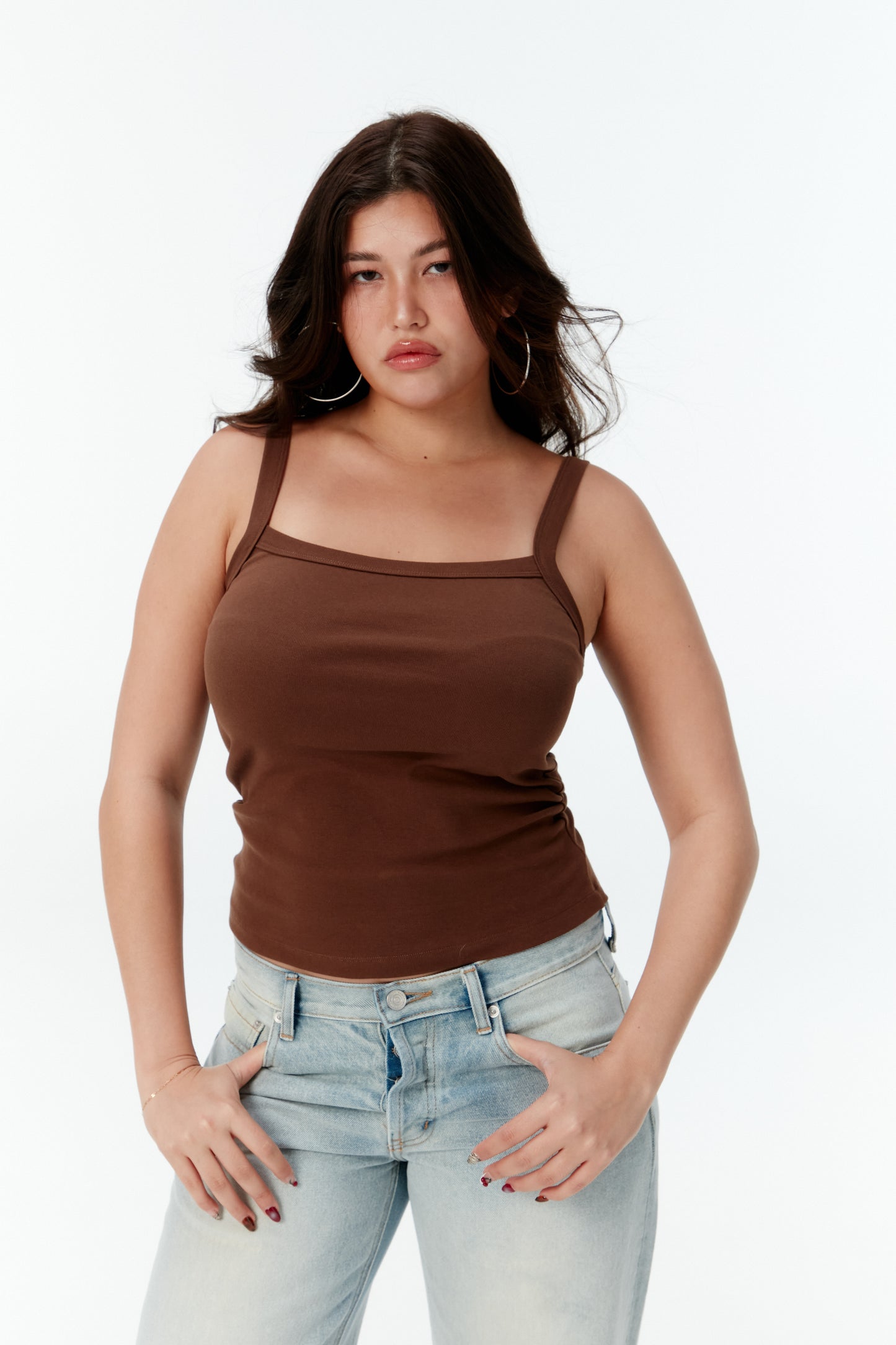 IMNOT BASIC CLASSIC CAMI TOP - TIRAMISU