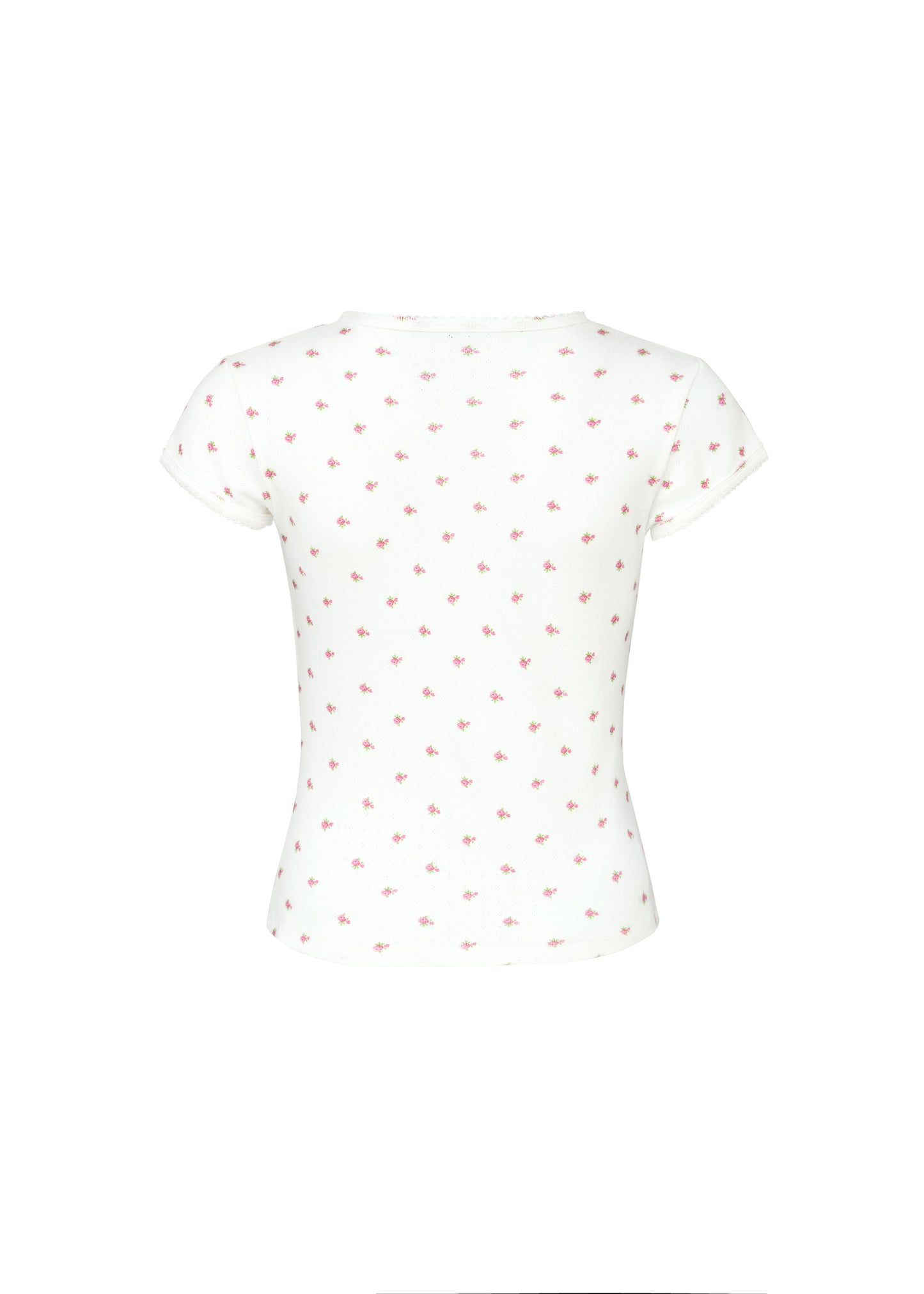 THE CLASSIC BABY TEE - pink rose sugar