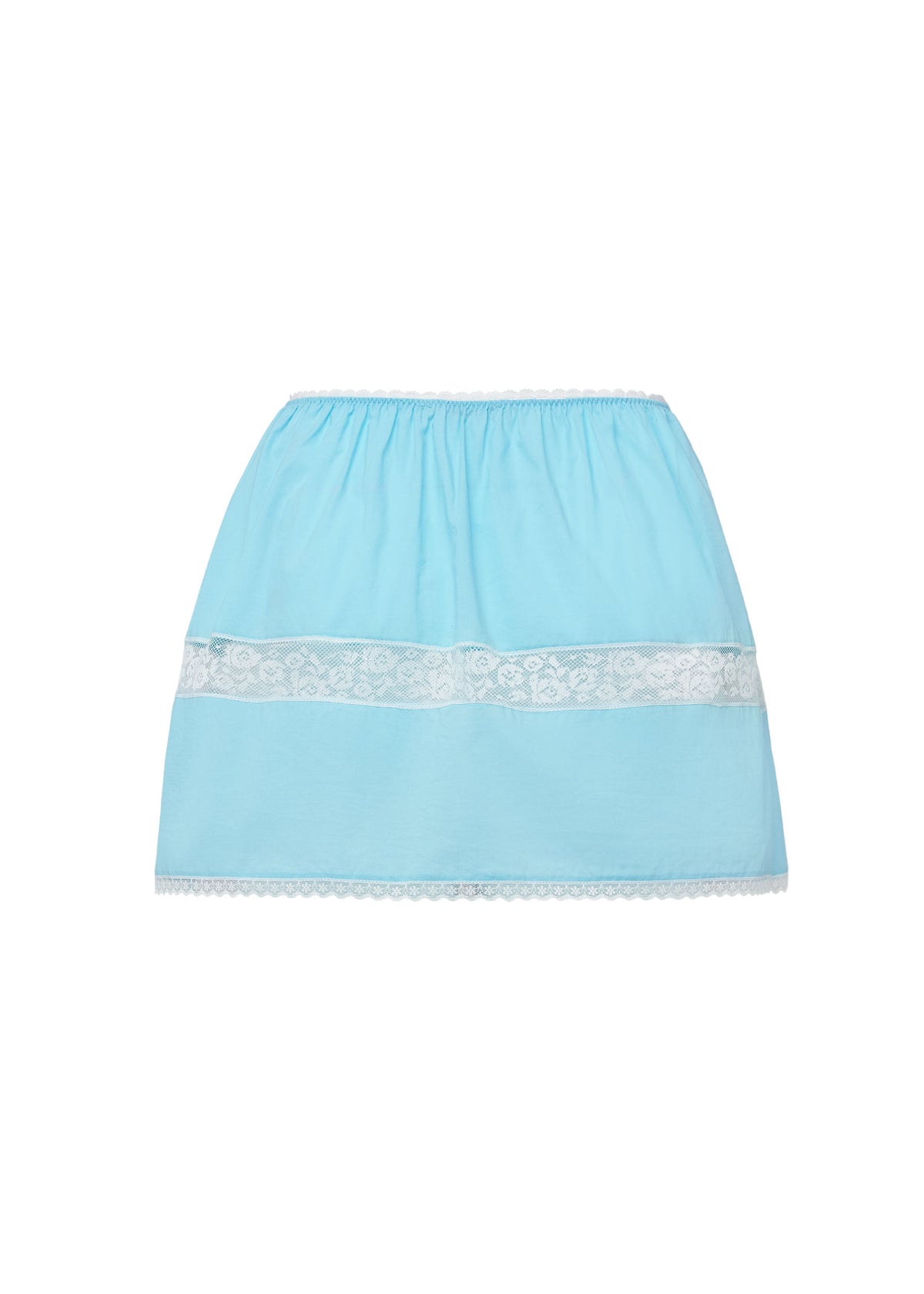 The Blooming classic mini skirt - Blue