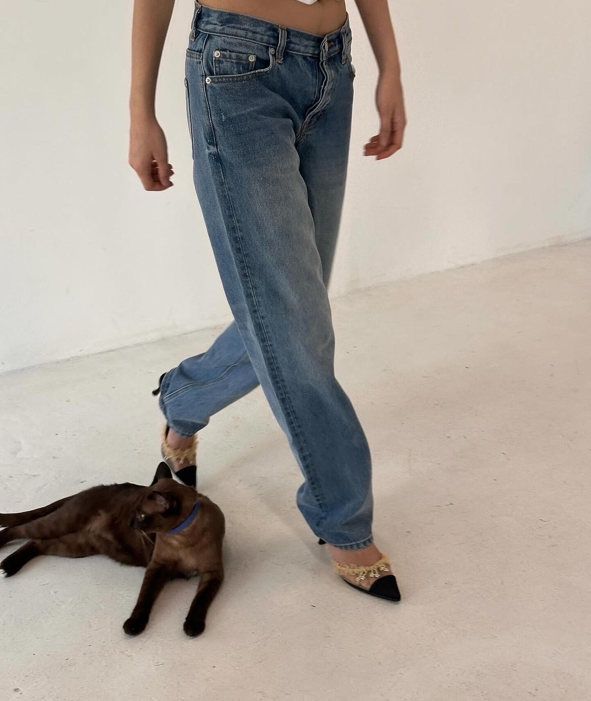 imnot jeans - Vintage Blue Wash