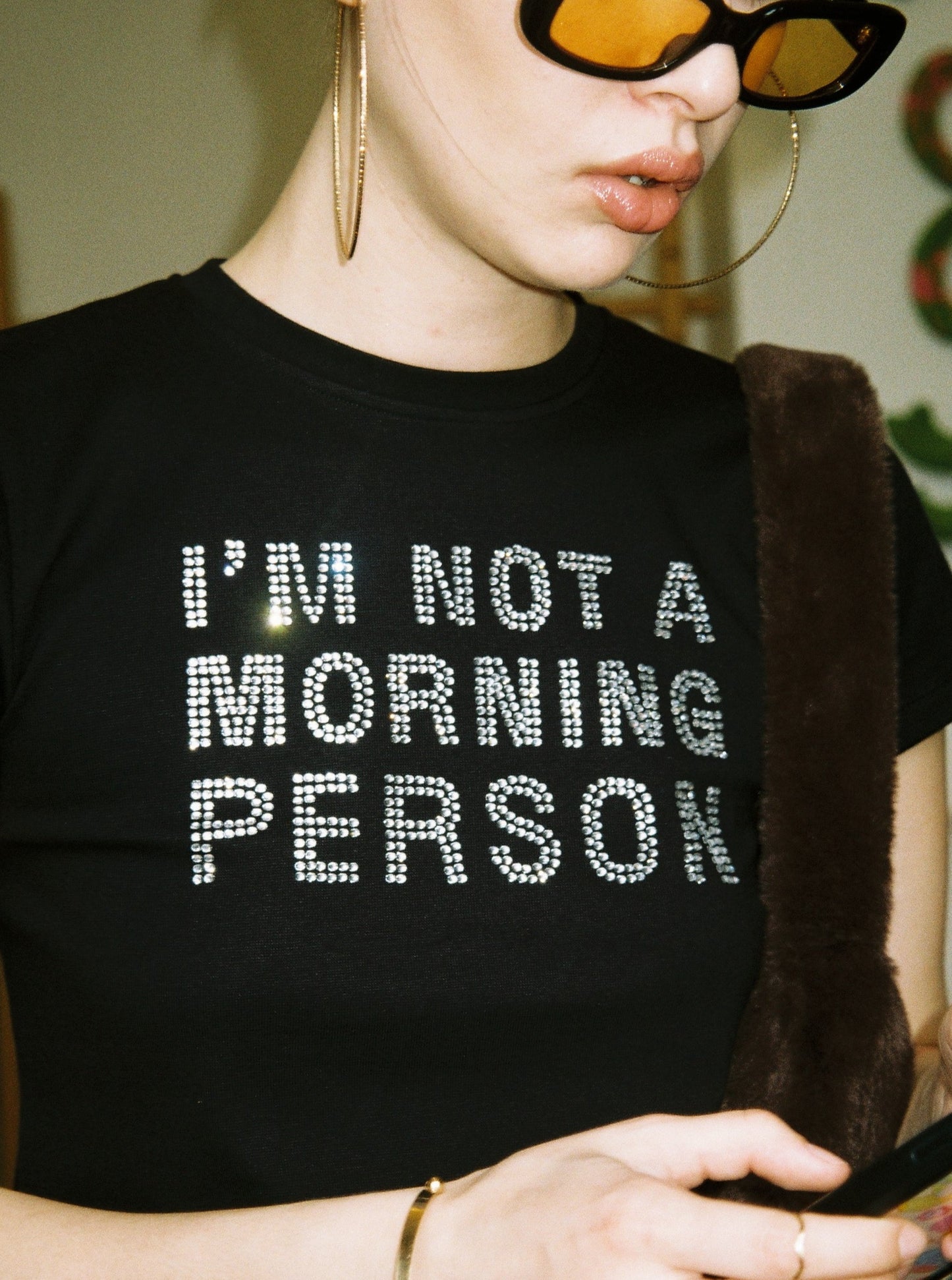 Imnot tee - bling bling black