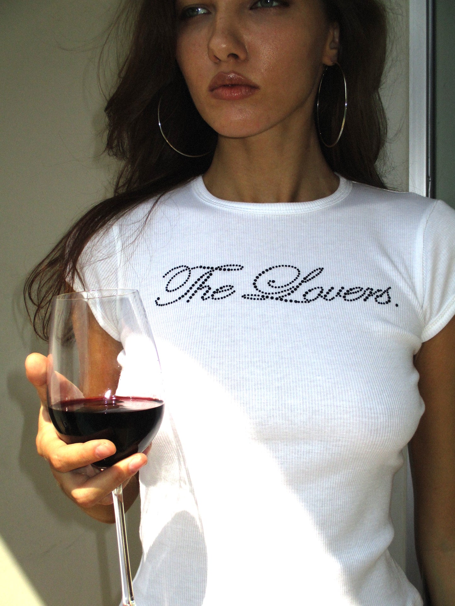 The Lovers Soft Tee - White