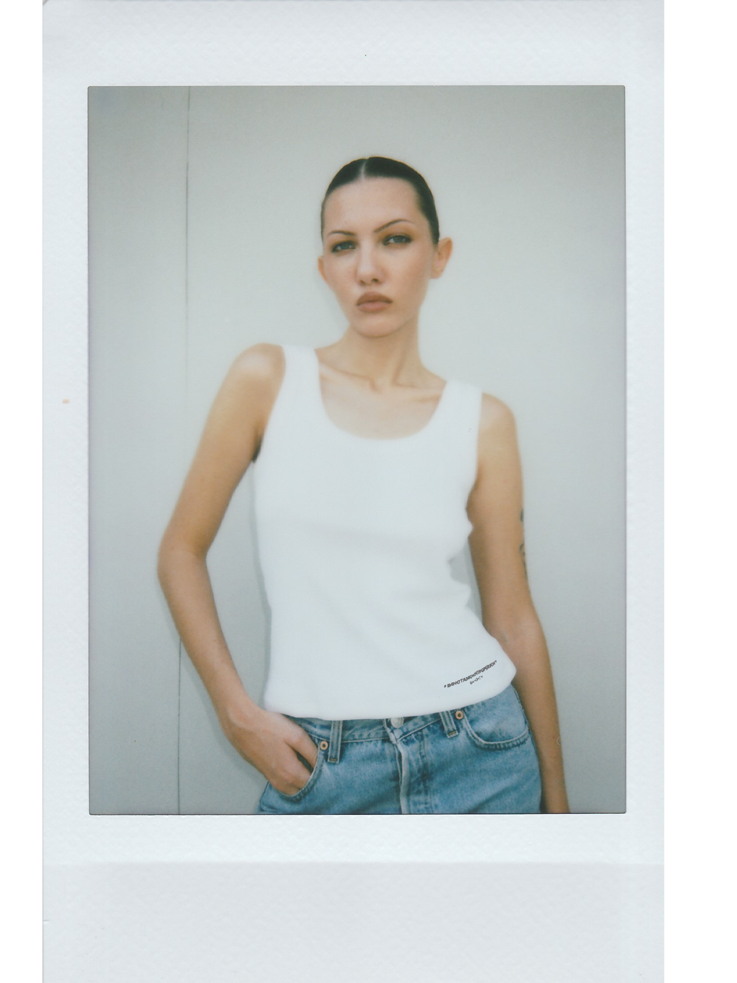 60s tank top - Marble