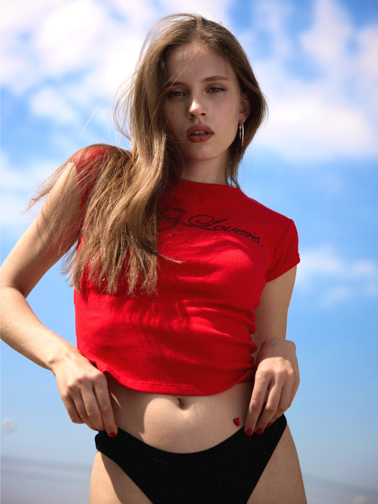 The Lovers Soft Tee - Red
