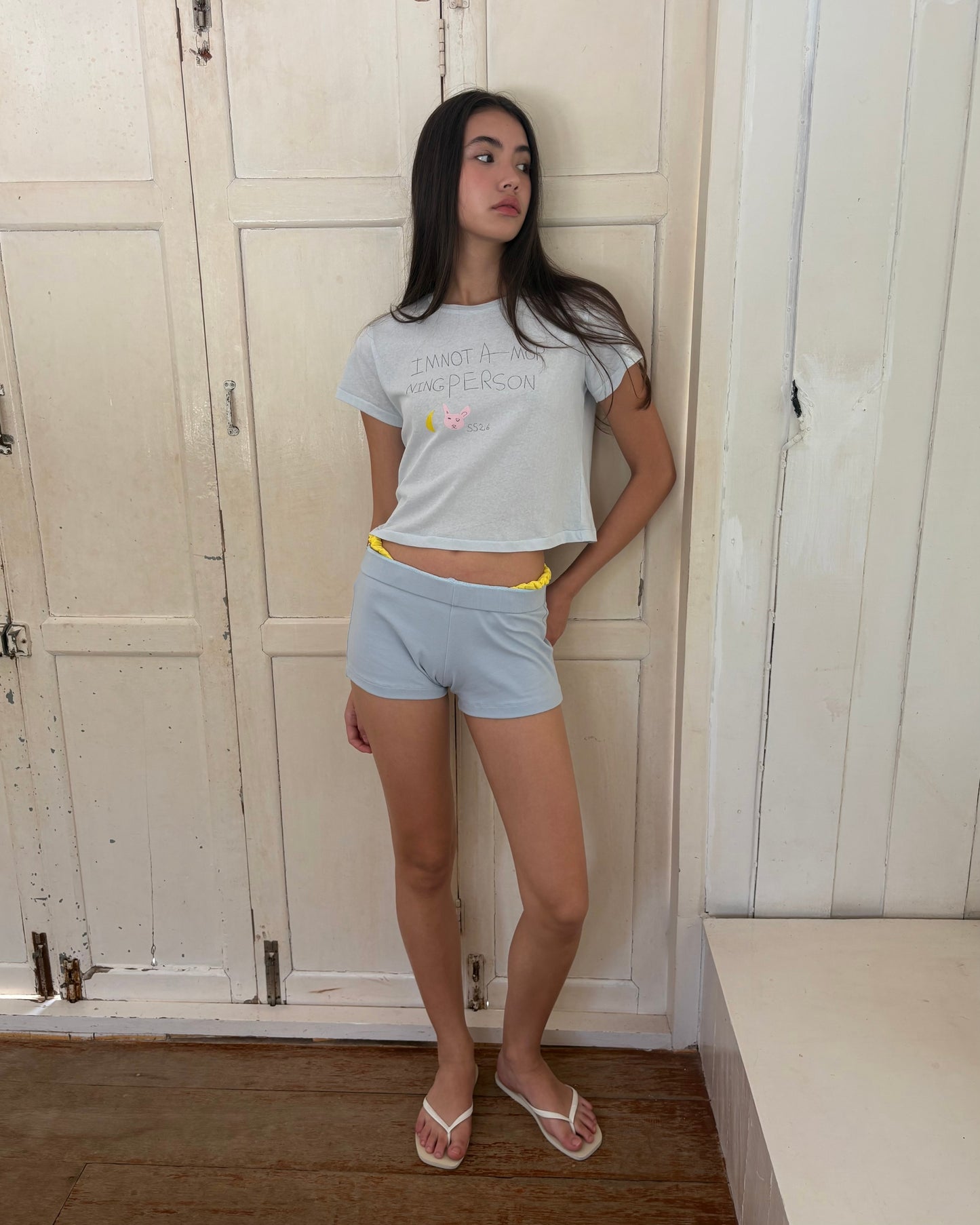BOXY TEE - BUNNY MOON