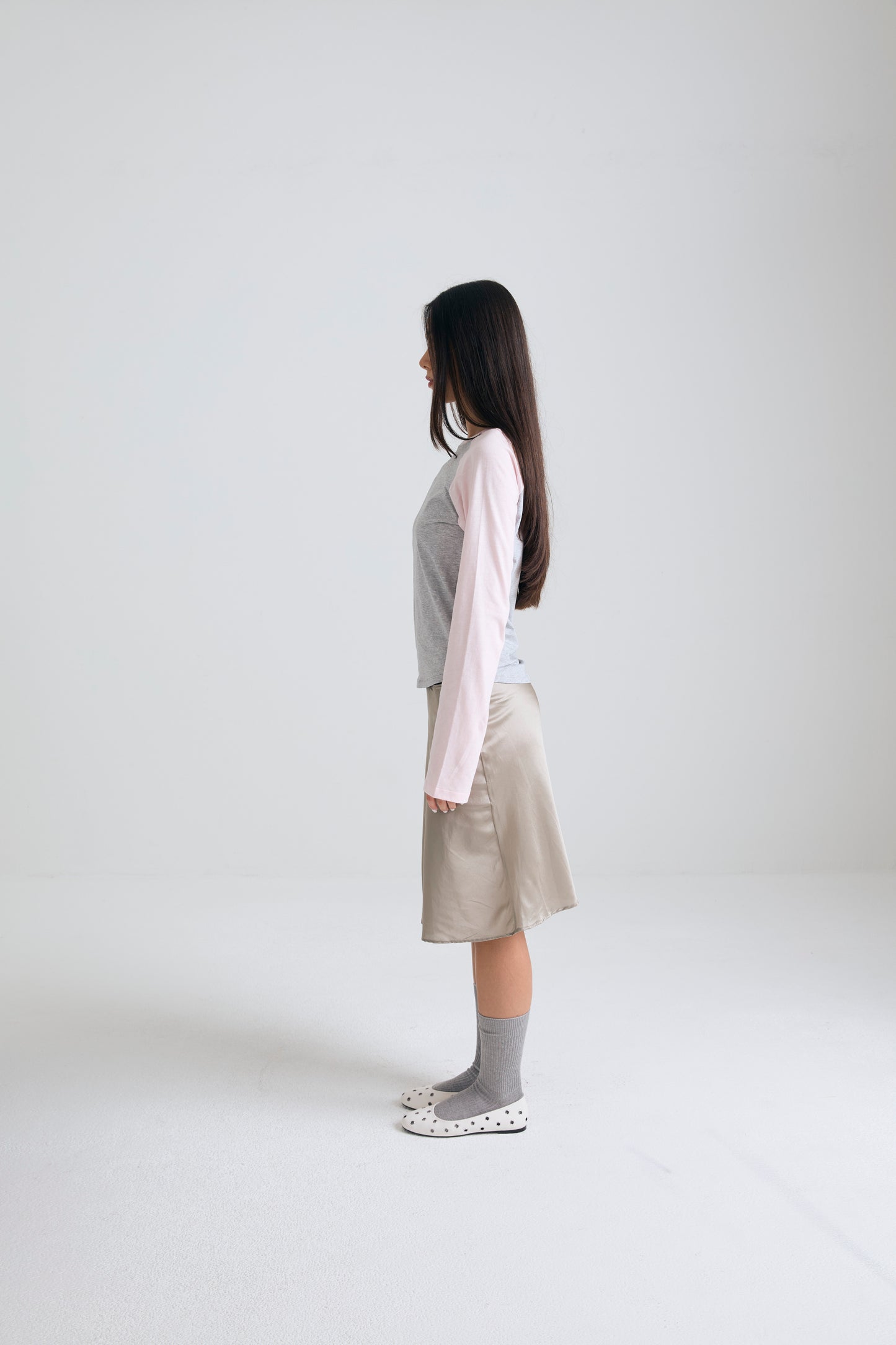 sleep skirt - mid gray