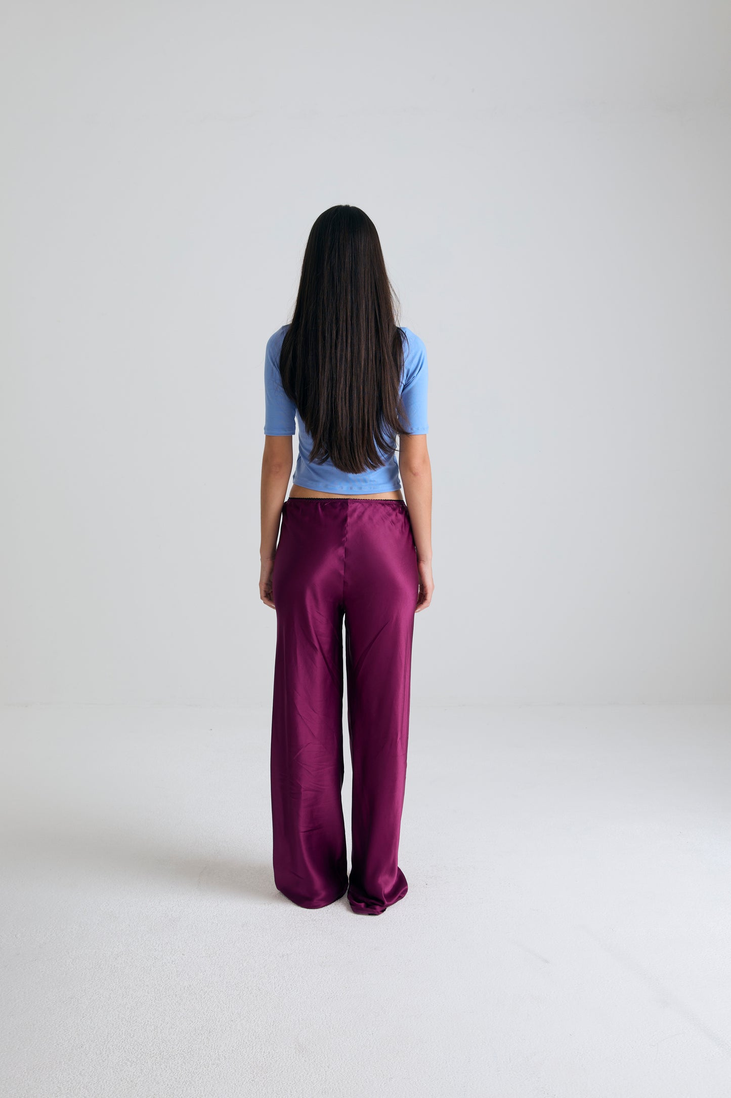 sleep trousers - pomegranate