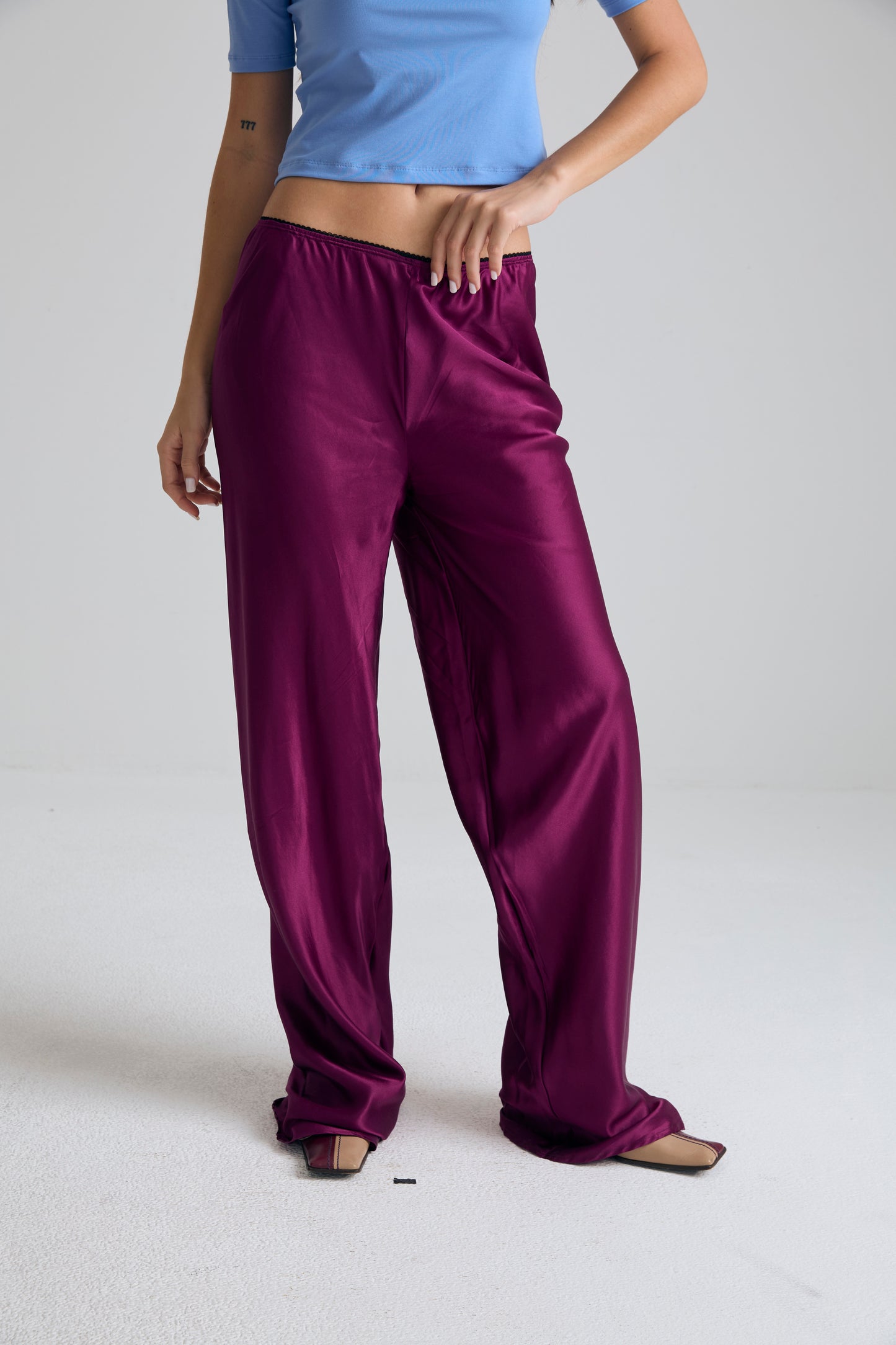 sleep trousers - pomegranate