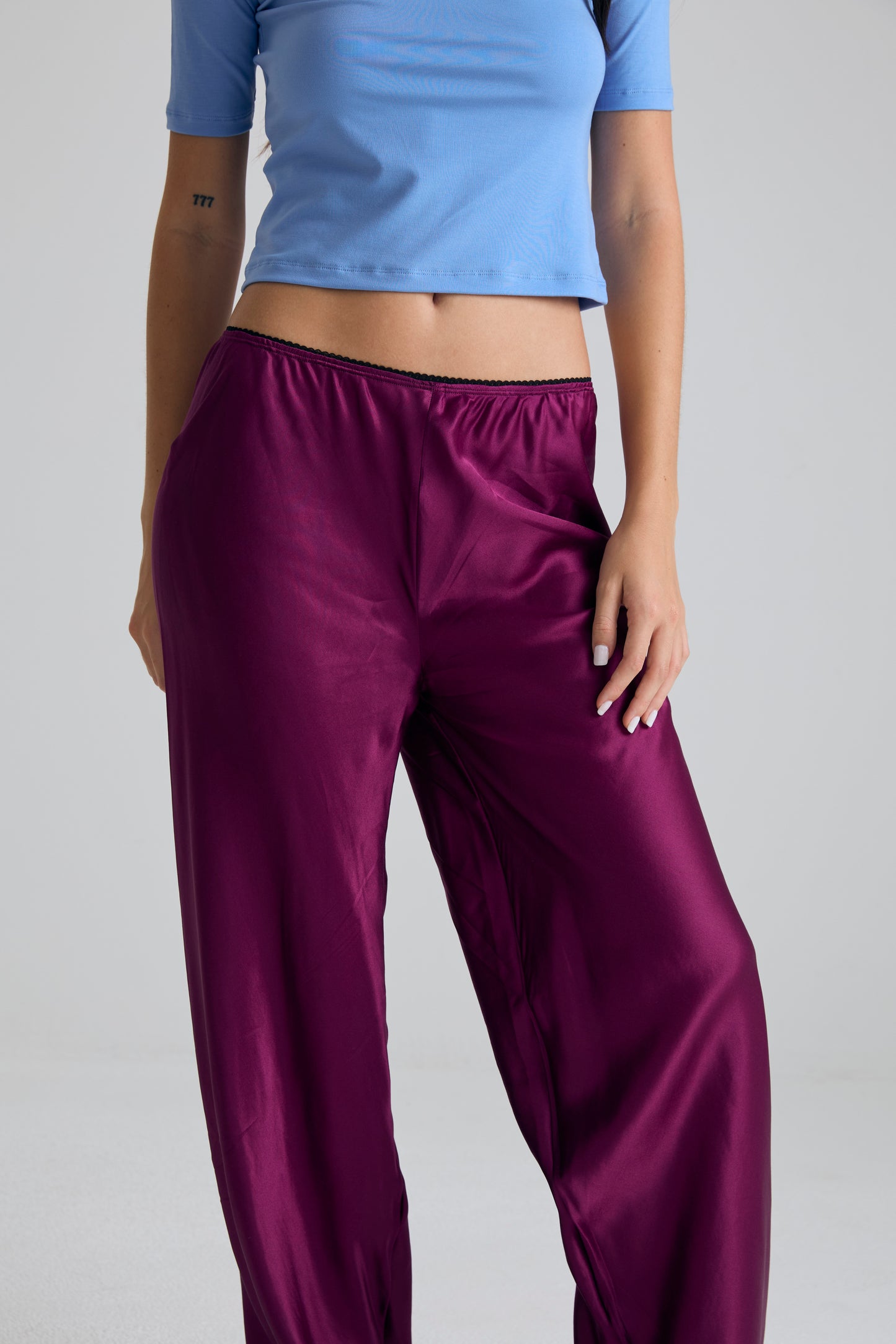 sleep trousers - pomegranate