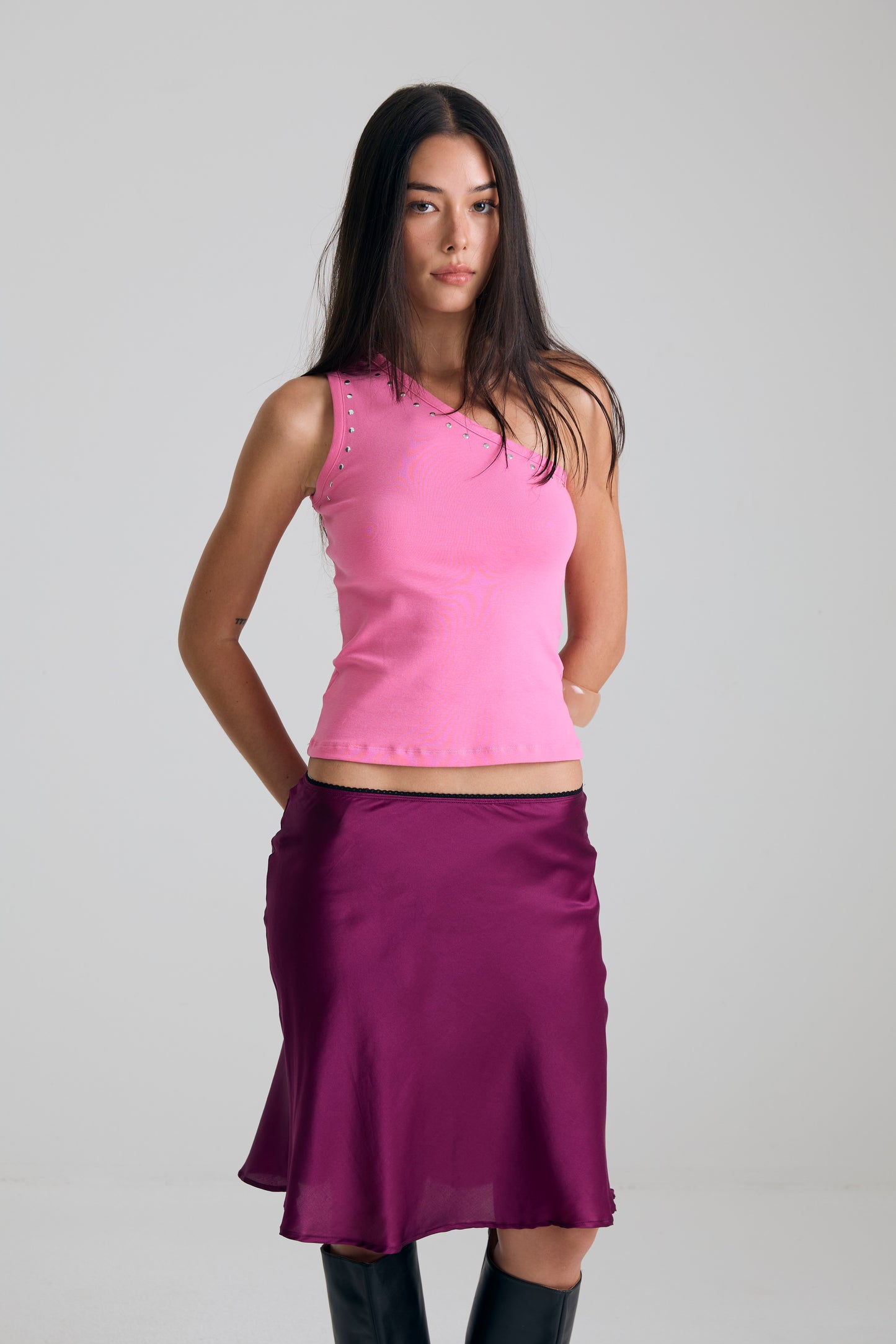 sleep skirt - pomegranate