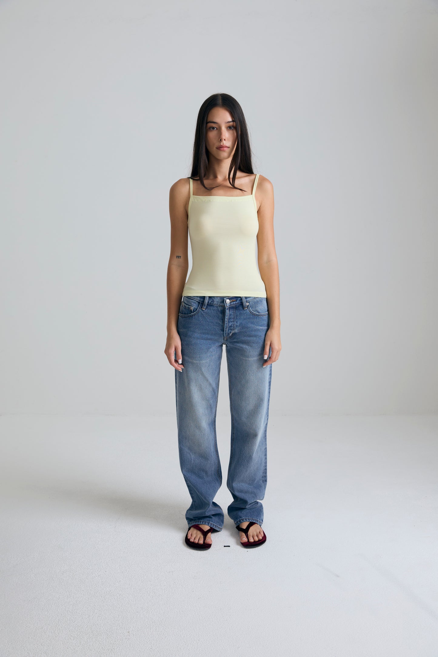 GENTLE CLASSIC CAMISOLE - BUTTER