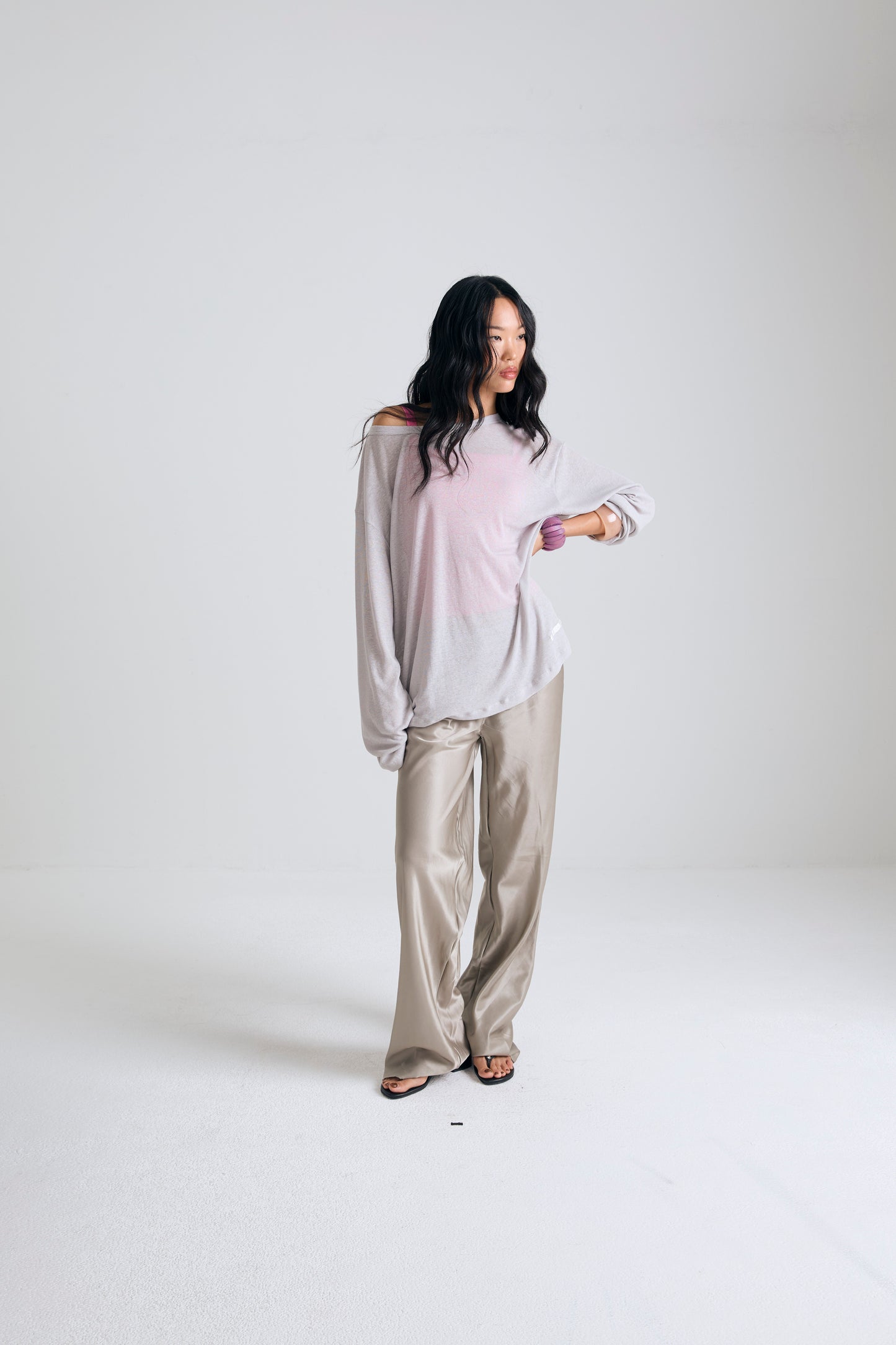 sleep trousers - mid gray