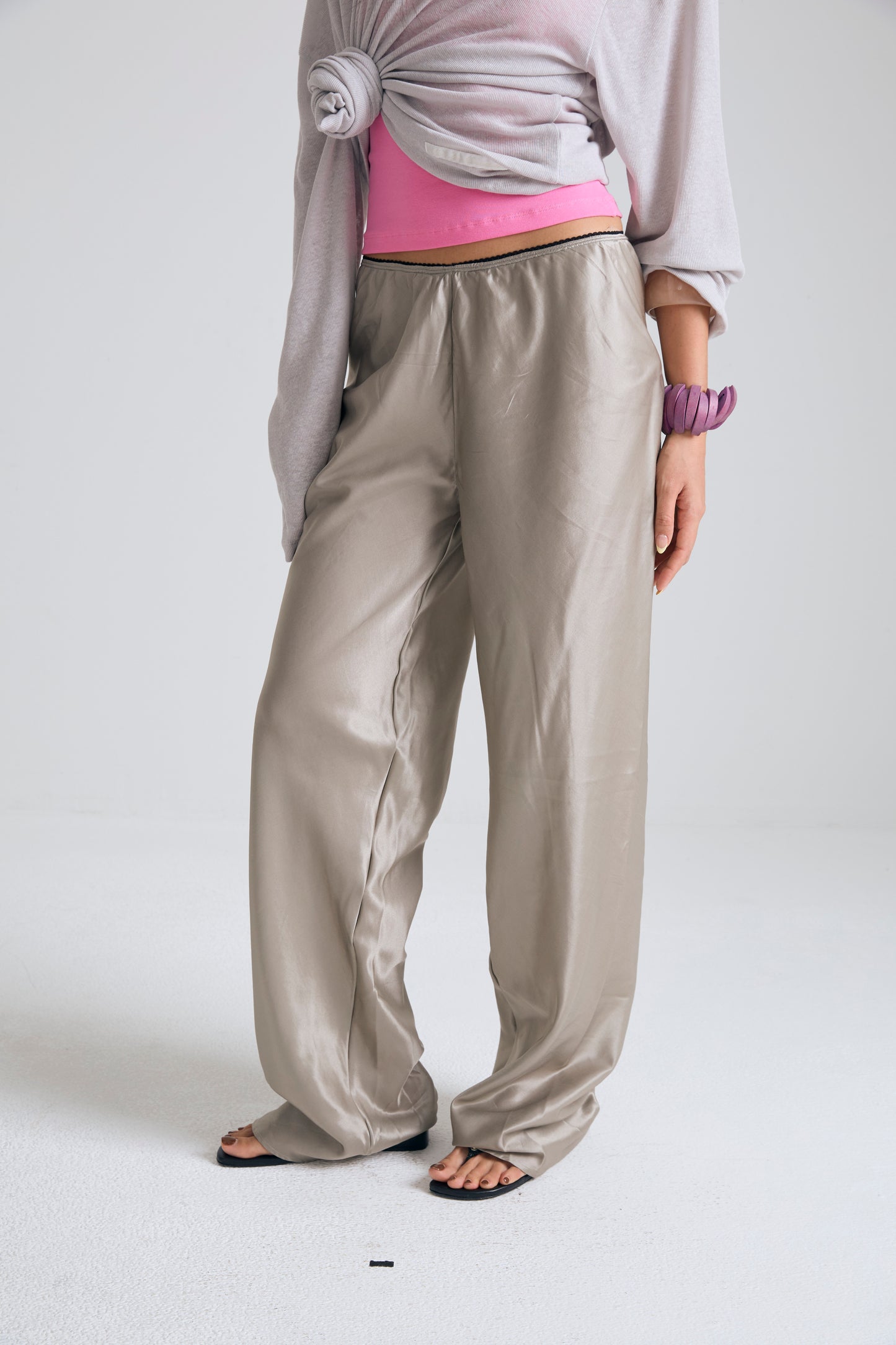 sleep trousers - mid gray