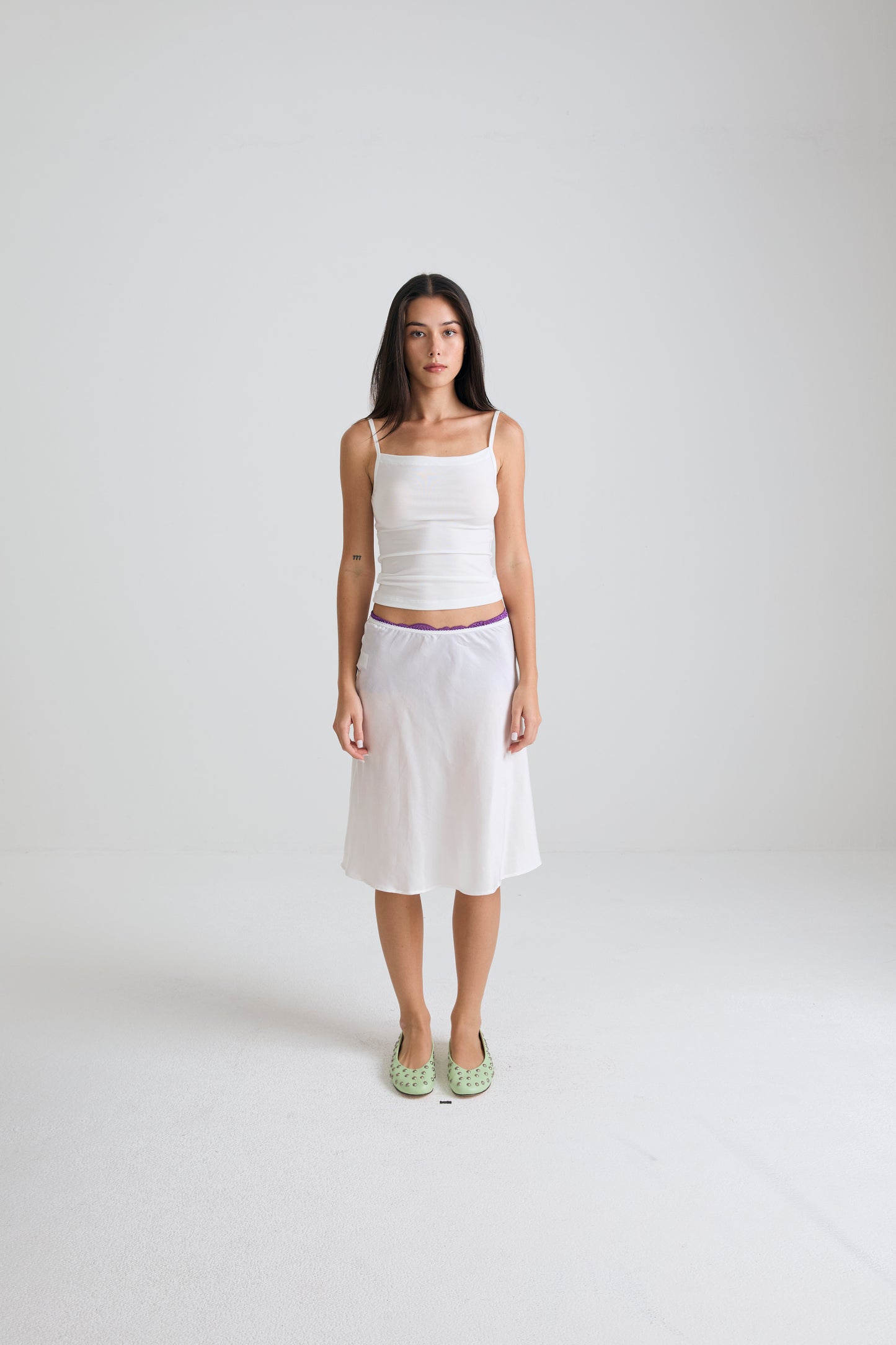 sleep skirt - snow