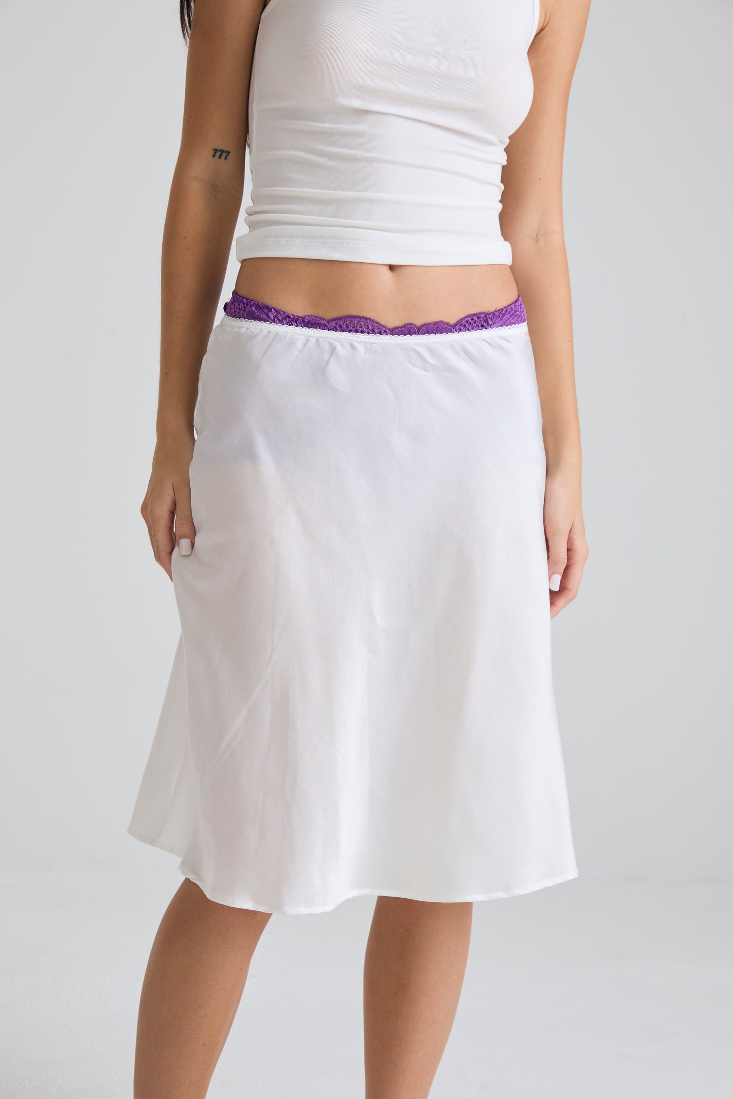 sleep skirt - snow