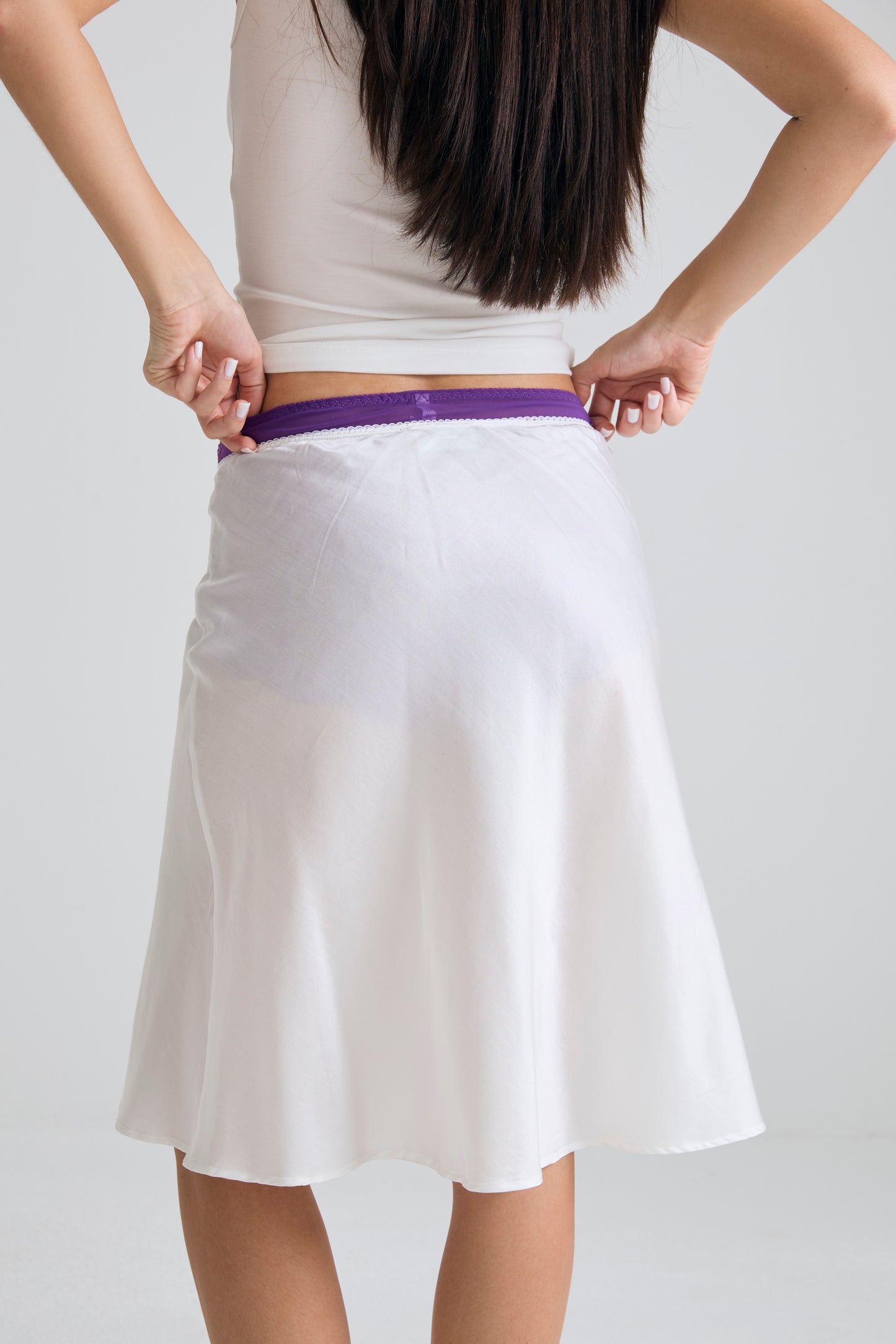 sleep skirt - snow