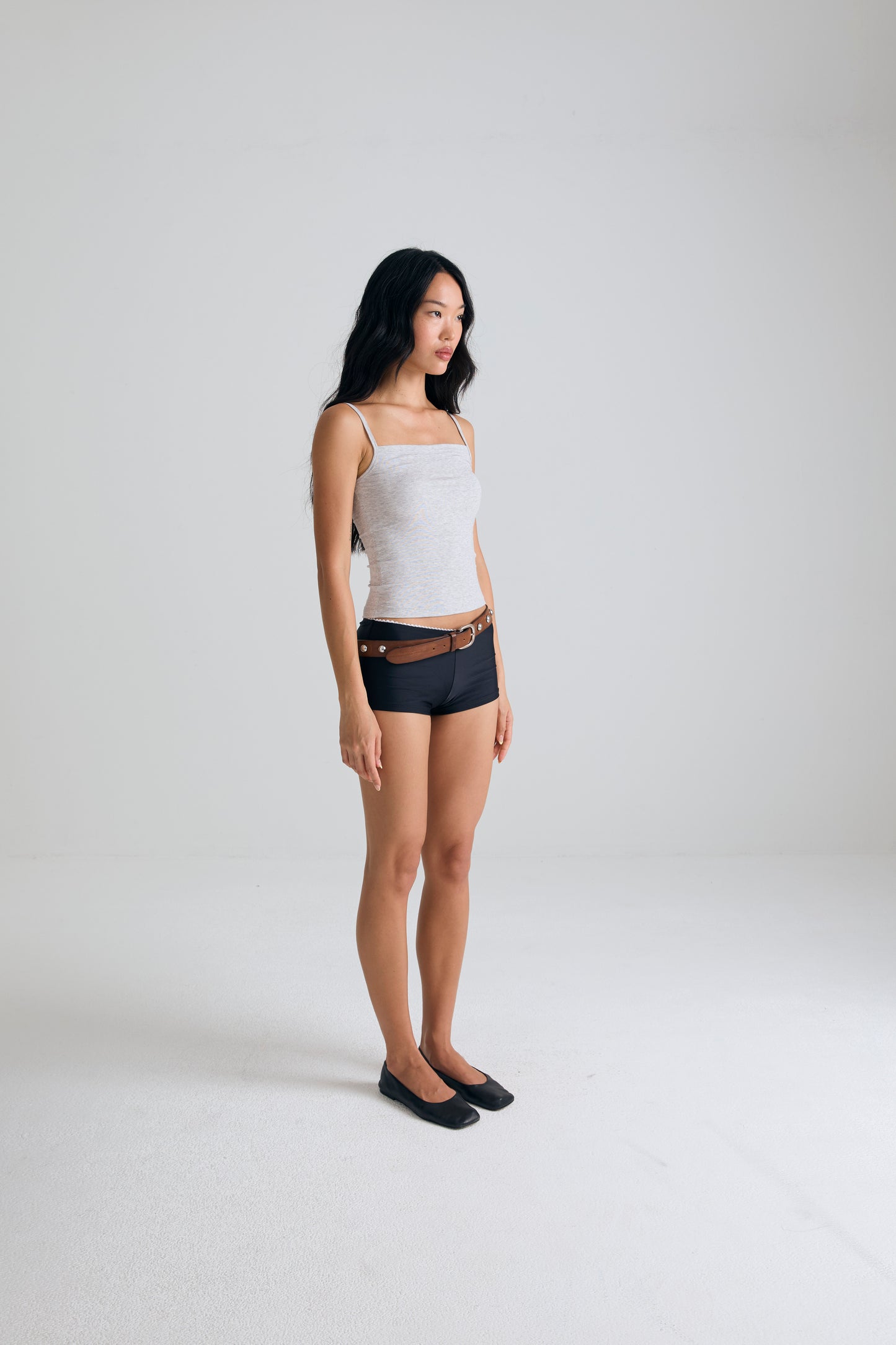 GENTLE CLASSIC CAMISOLE - HEATHER GRAY