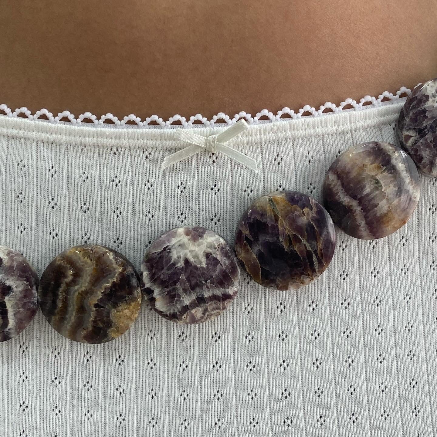 Pointelle Love midi skirt - powder