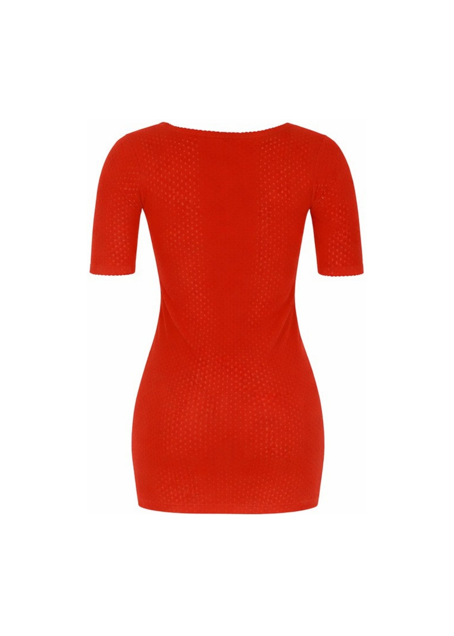 THE CLASSIC REVERSIBLE MINI DRESS - RED