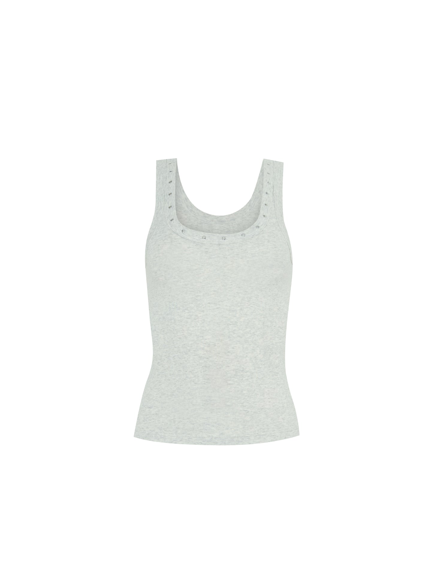 70s tank top - Metal gray