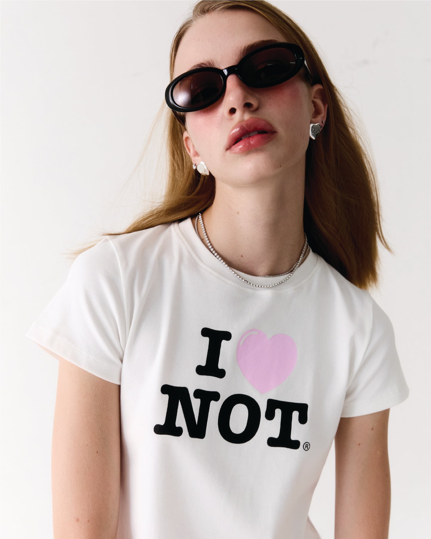 imnot tee - Classic ptint in pink