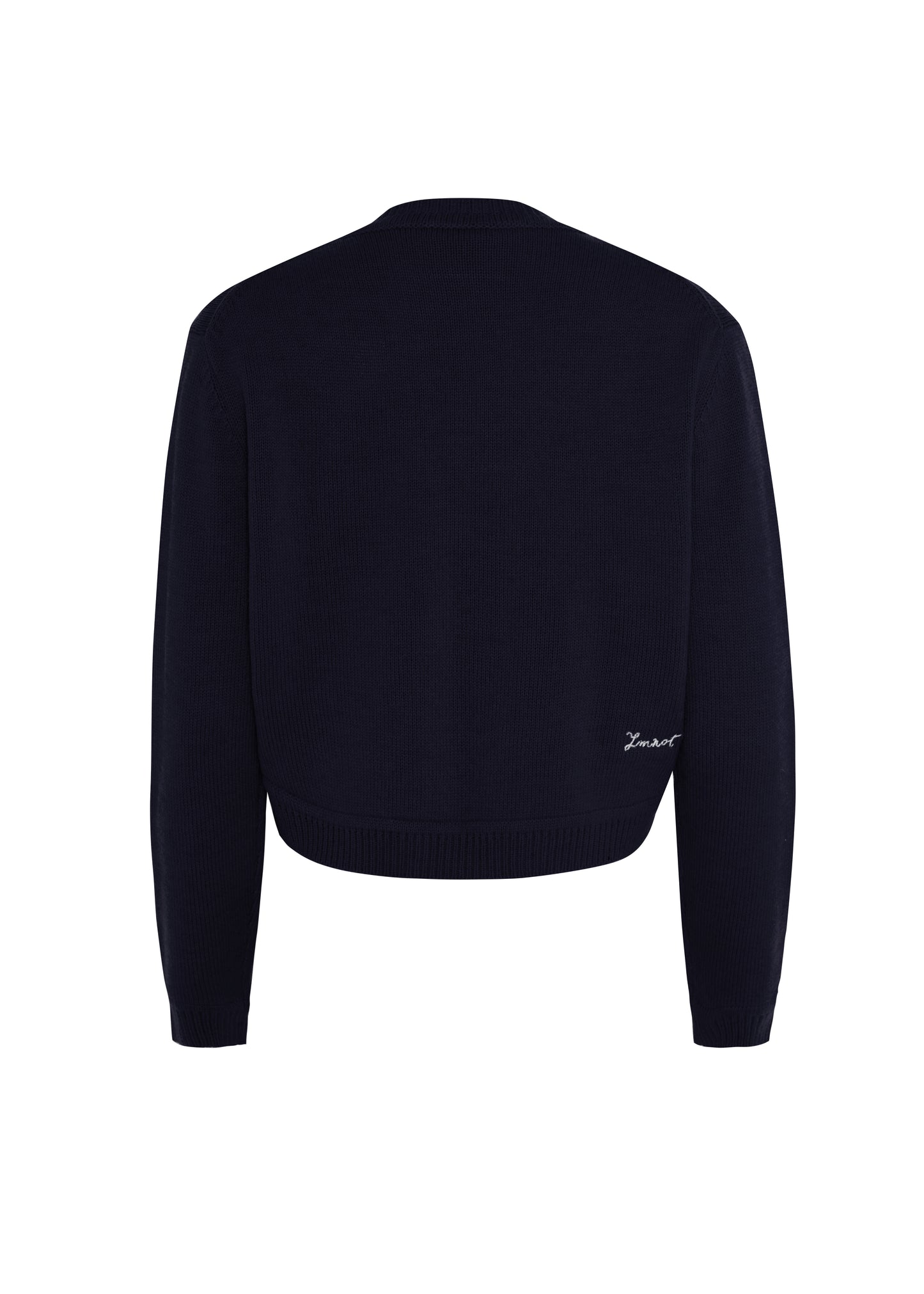 The cropped sweater - Blue moon