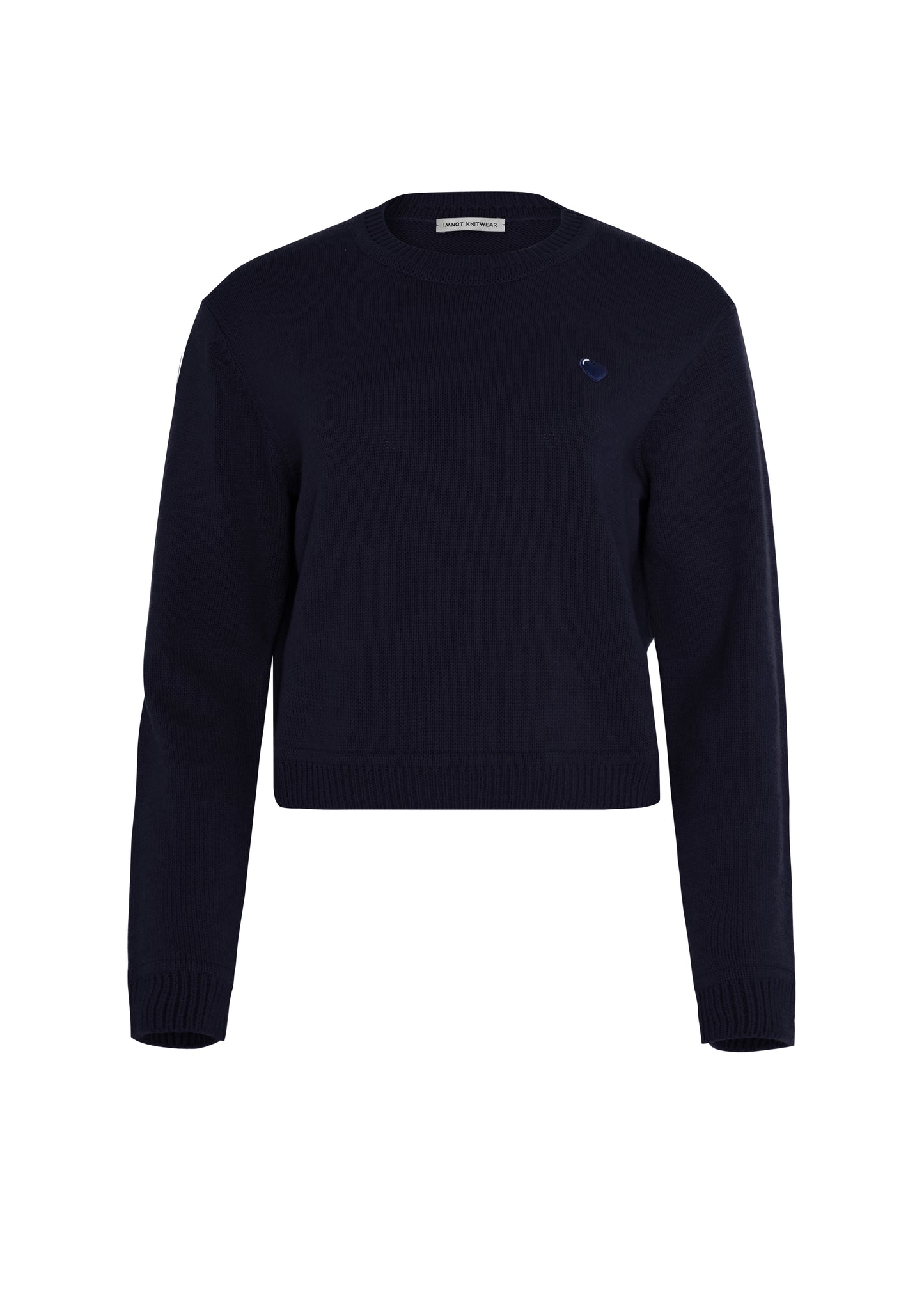 The cropped sweater - Blue moon