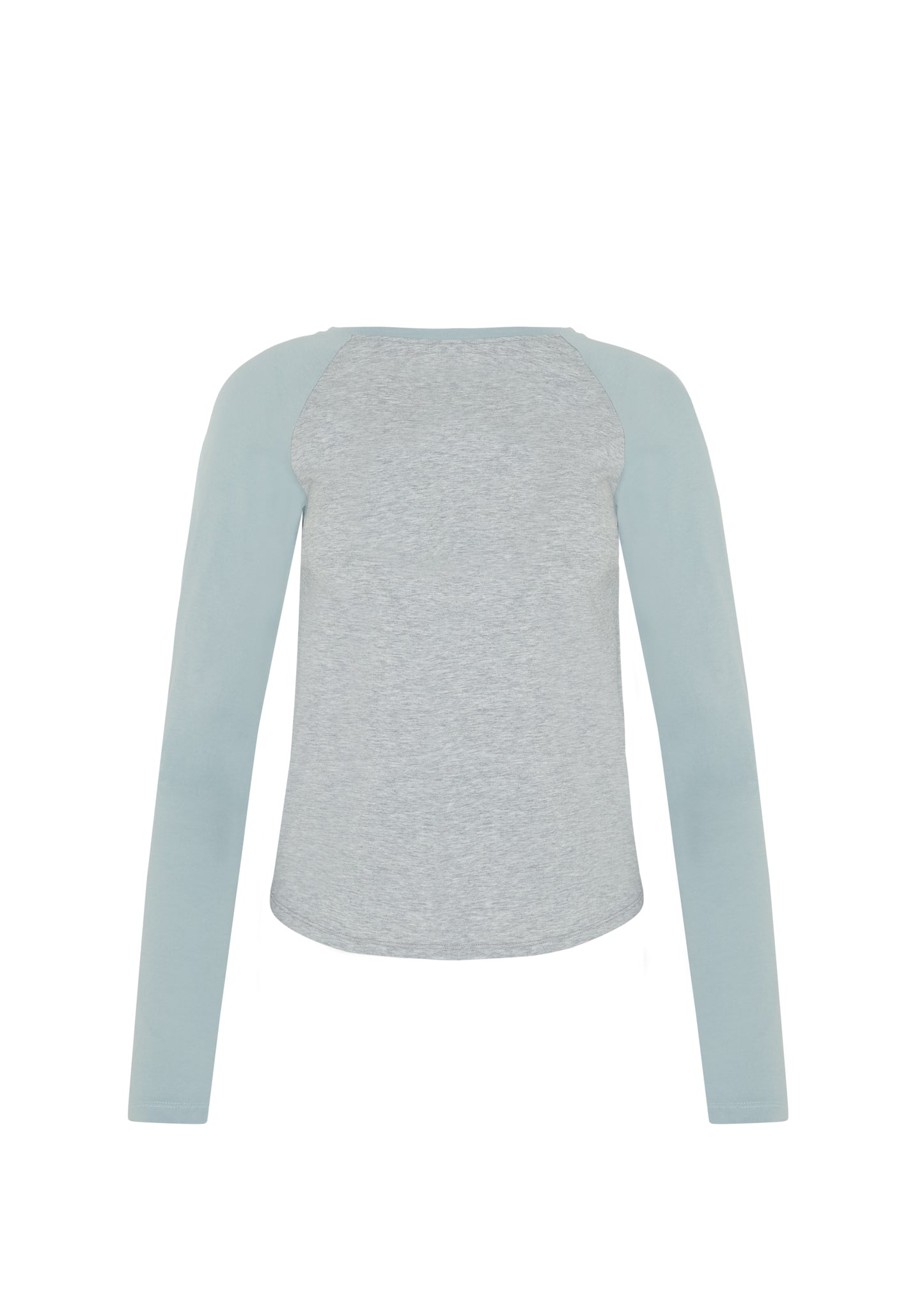 basic raglan long-sleeve tee - star stud