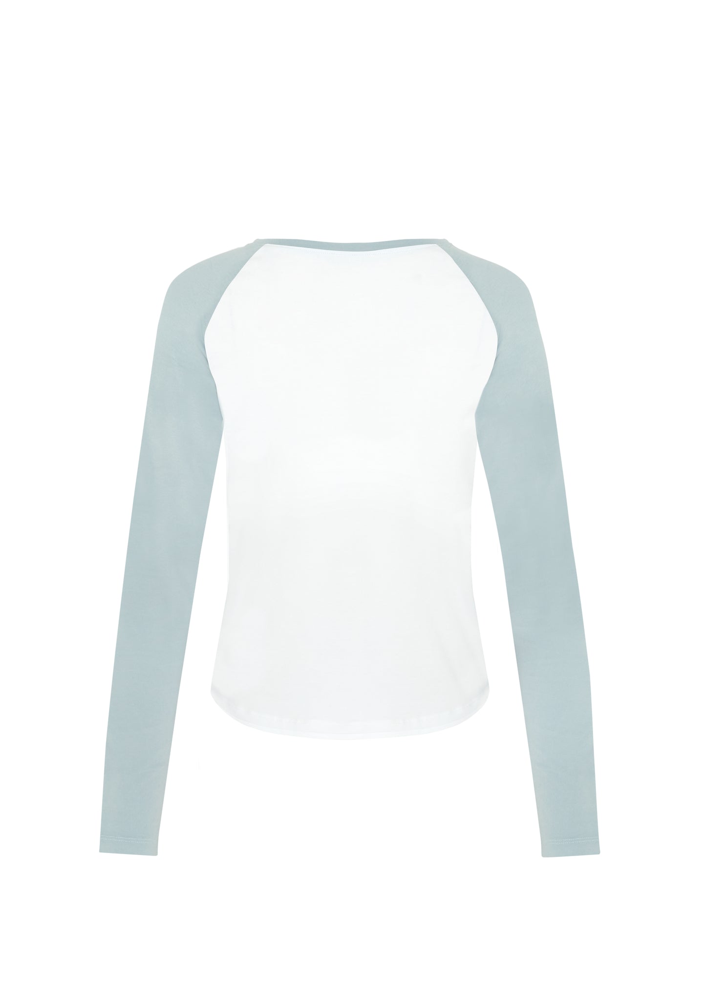 basic raglan long-sleeve tee - Bling star