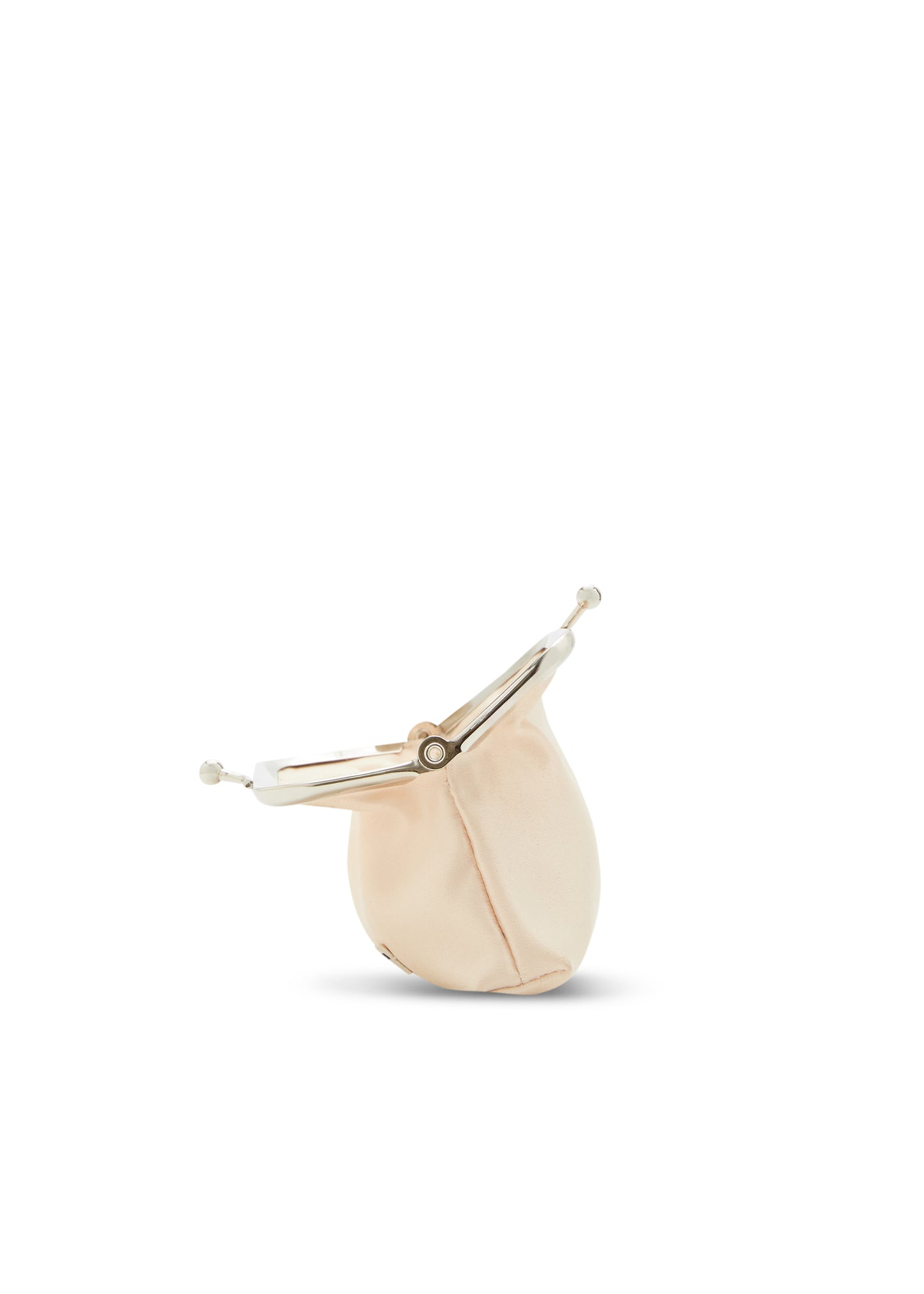 Kiss Lock Coin Purse - Ivory Frost