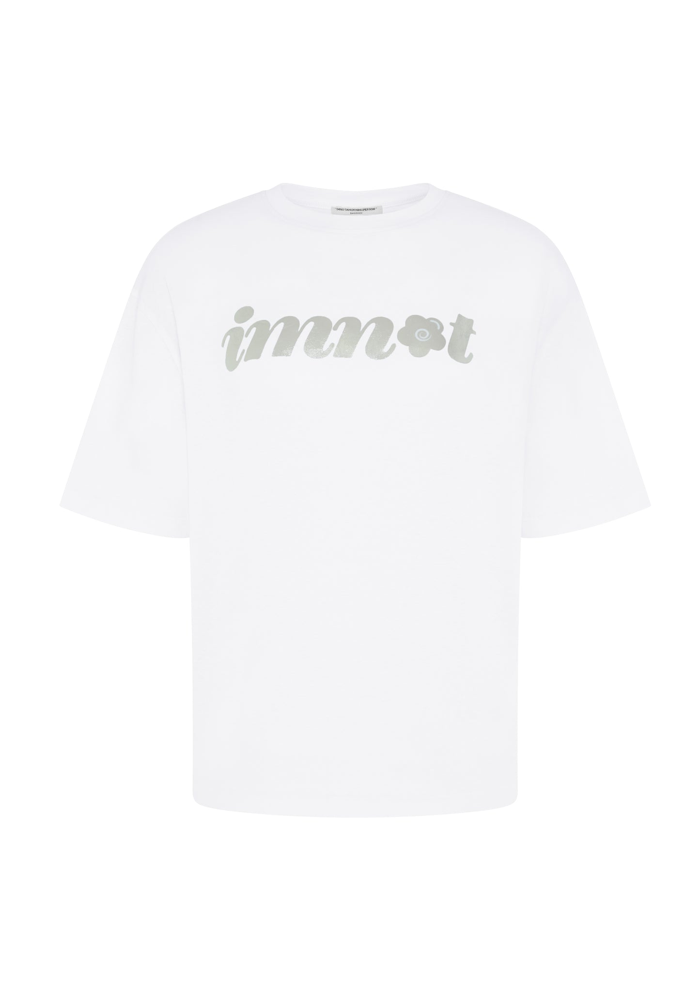 OVERSIZED SUMMER GRAPHIC T-SHIRT - WHITE