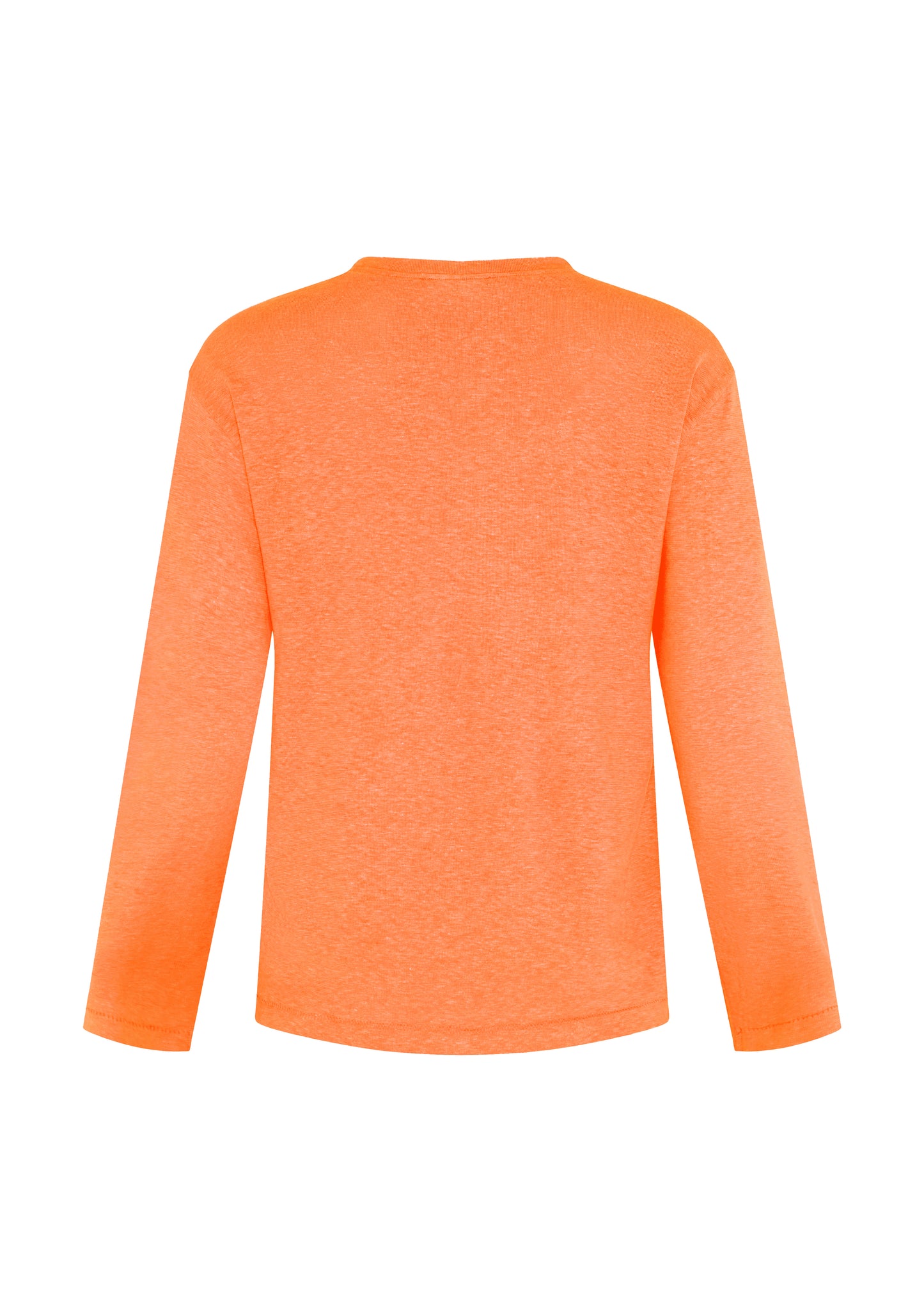 LONG SLEEVE SUMMER T-SHIRT - Saffron