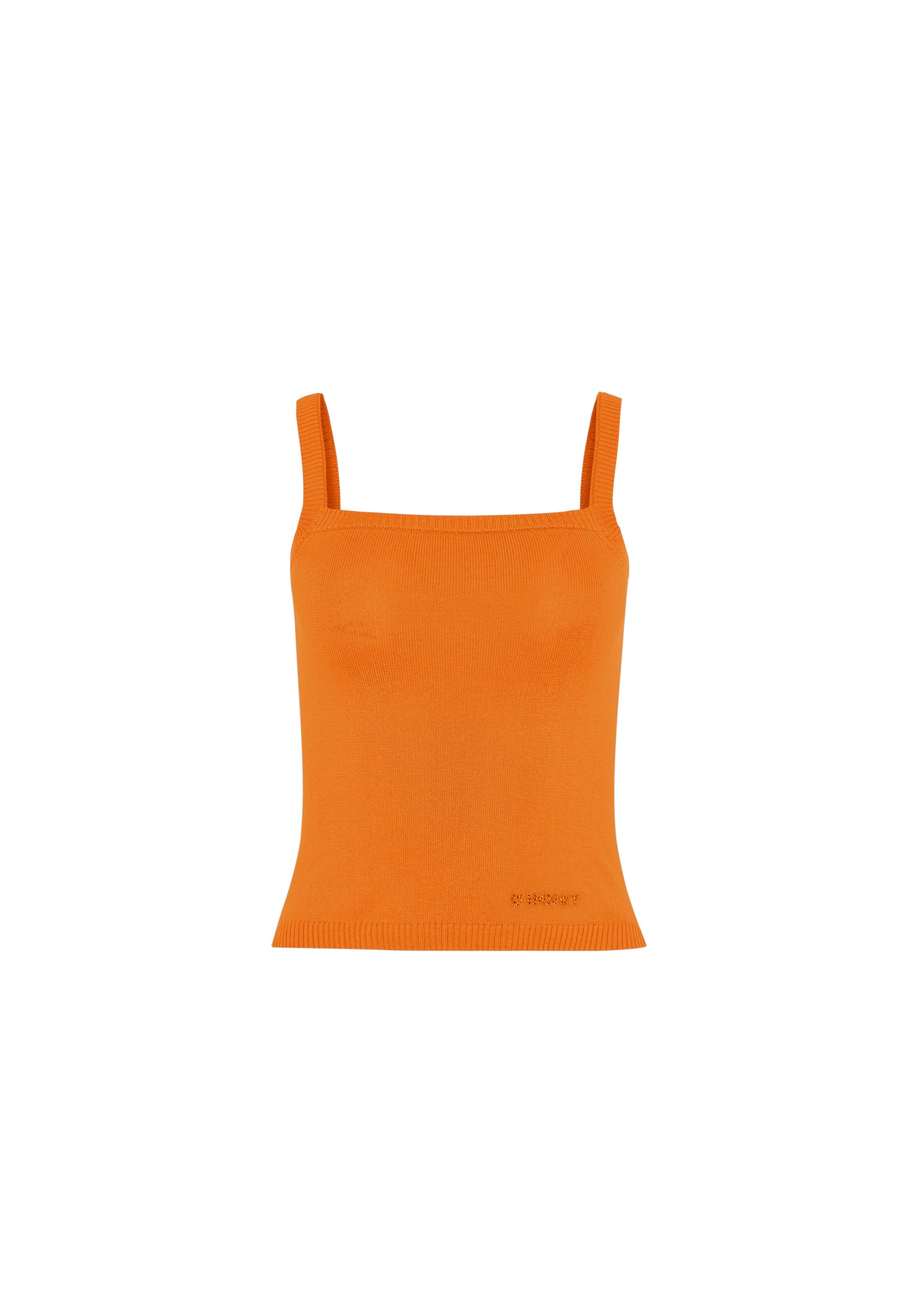 KNIT CLASSIC CAMI TOP - PUMPKIN