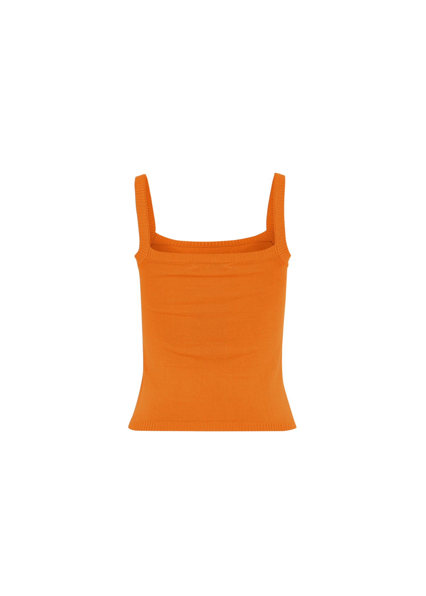 KNIT CLASSIC CAMI TOP - PUMPKIN